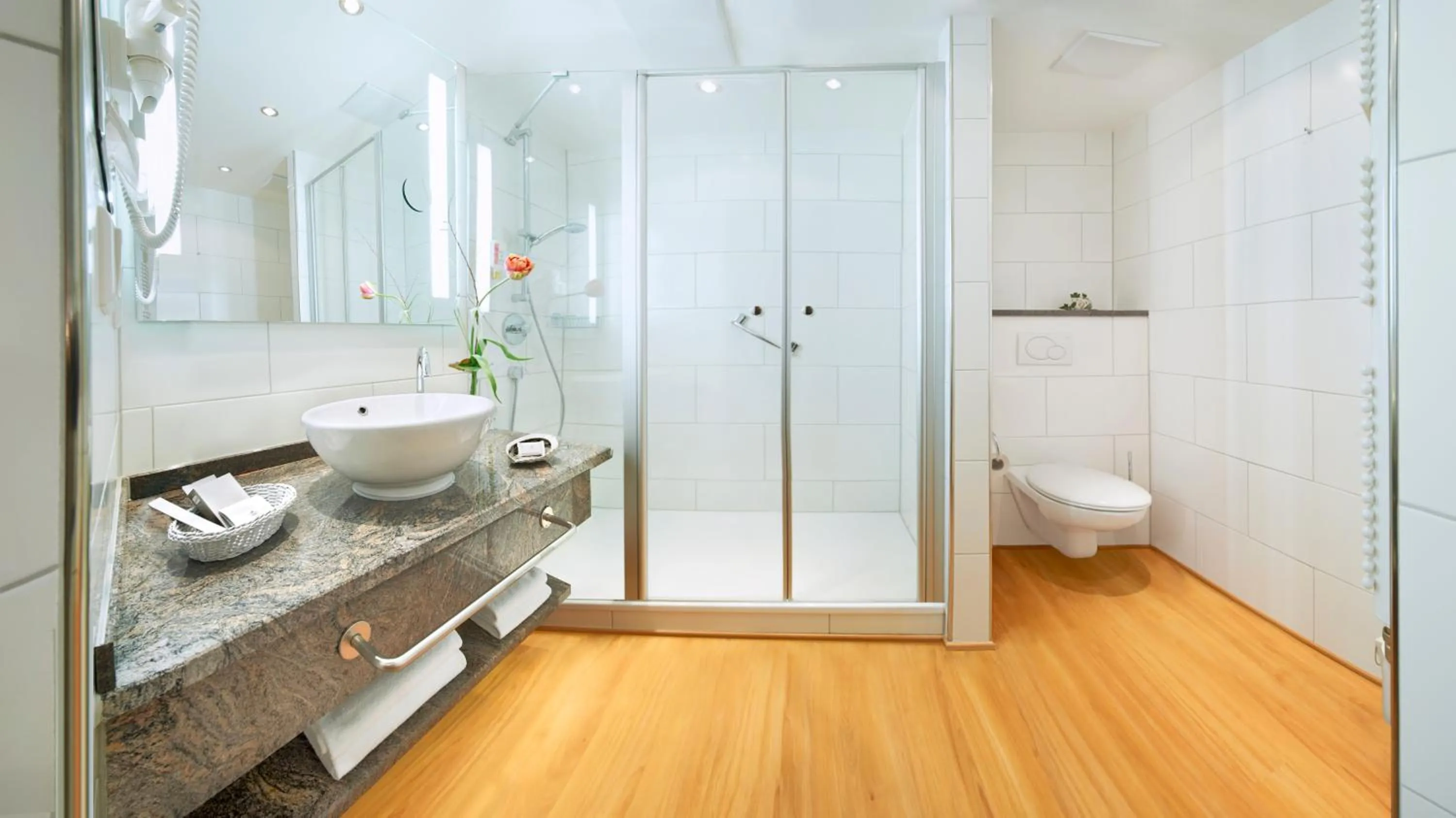 Bathroom in Flair Hotel Adlerbad