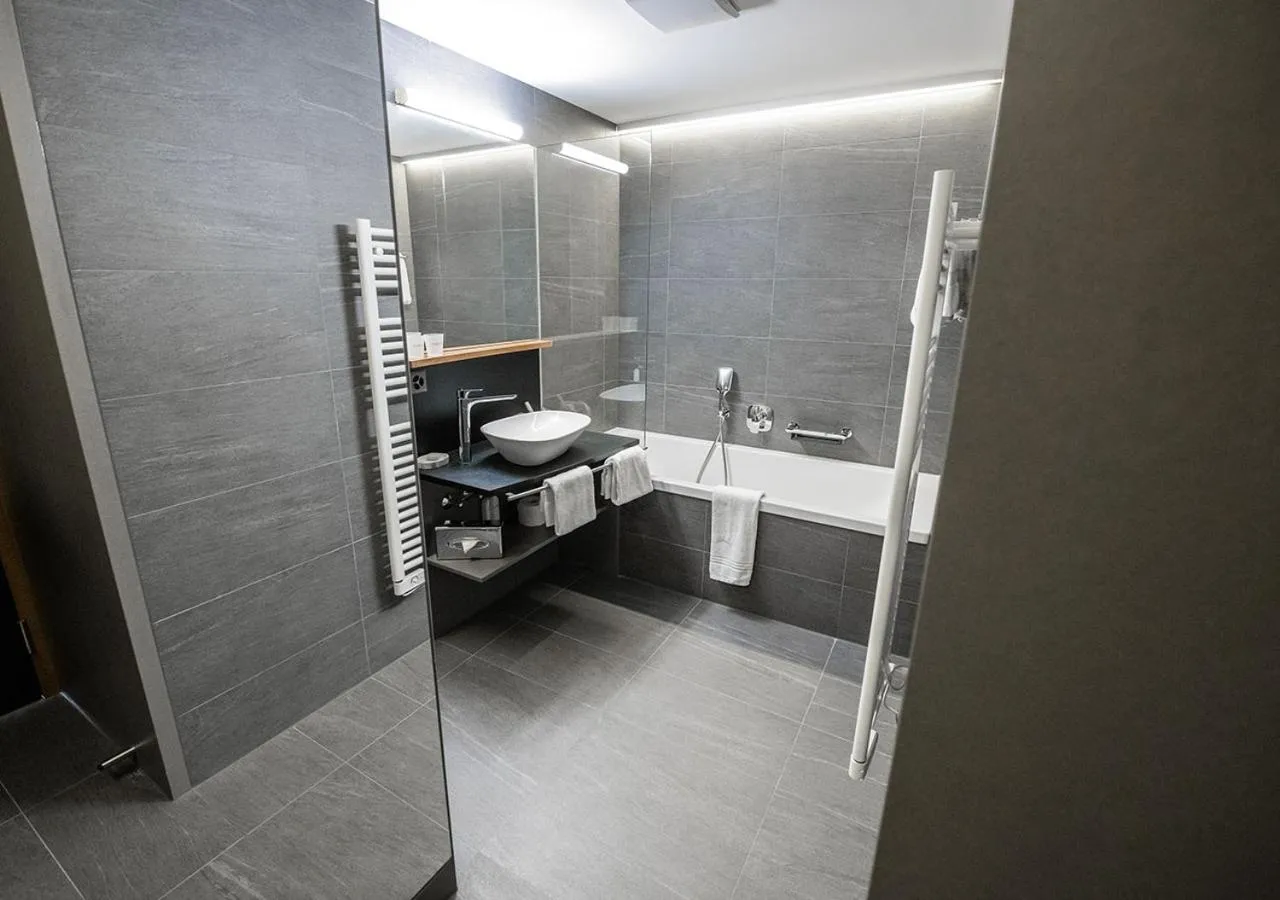 Toilet in Hôtel des Bains de Saillon