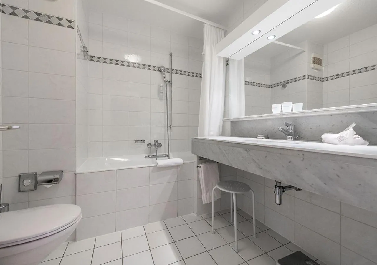 Toilet in Hôtel des Bains de Saillon