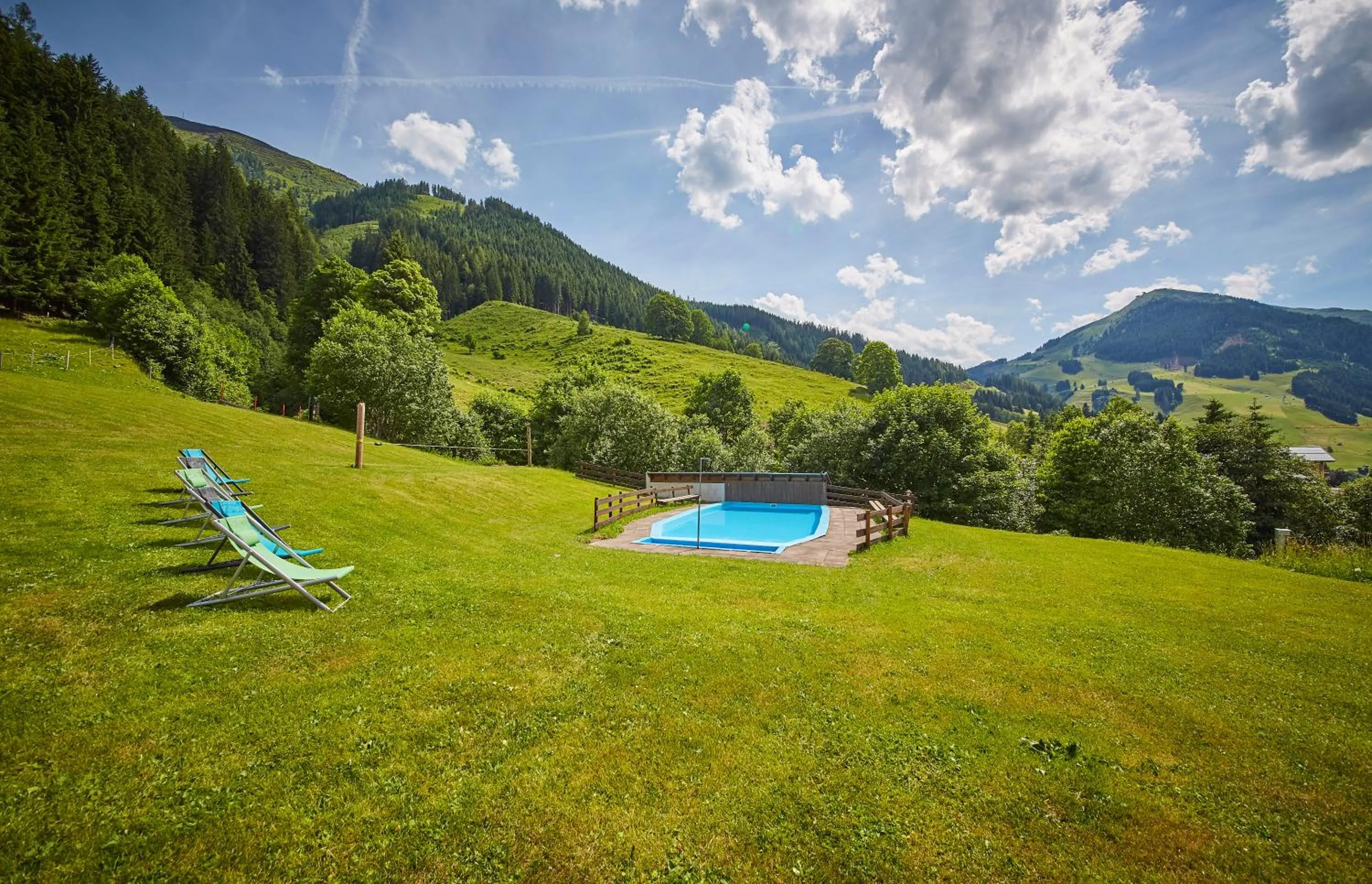 Natural landscape in Am Mitteregghof