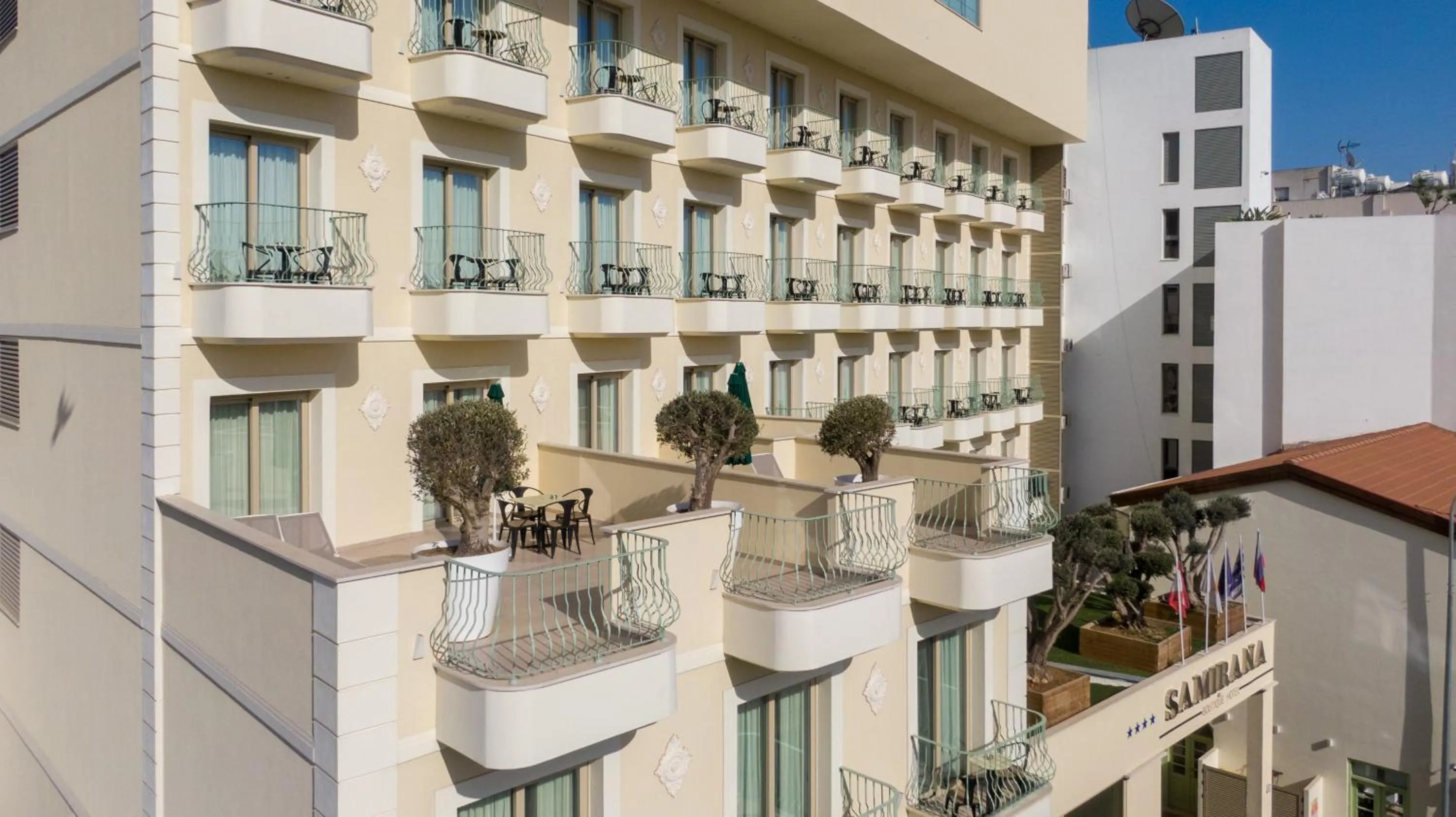Property building in Leonardo Boutique Hotel Larnaca