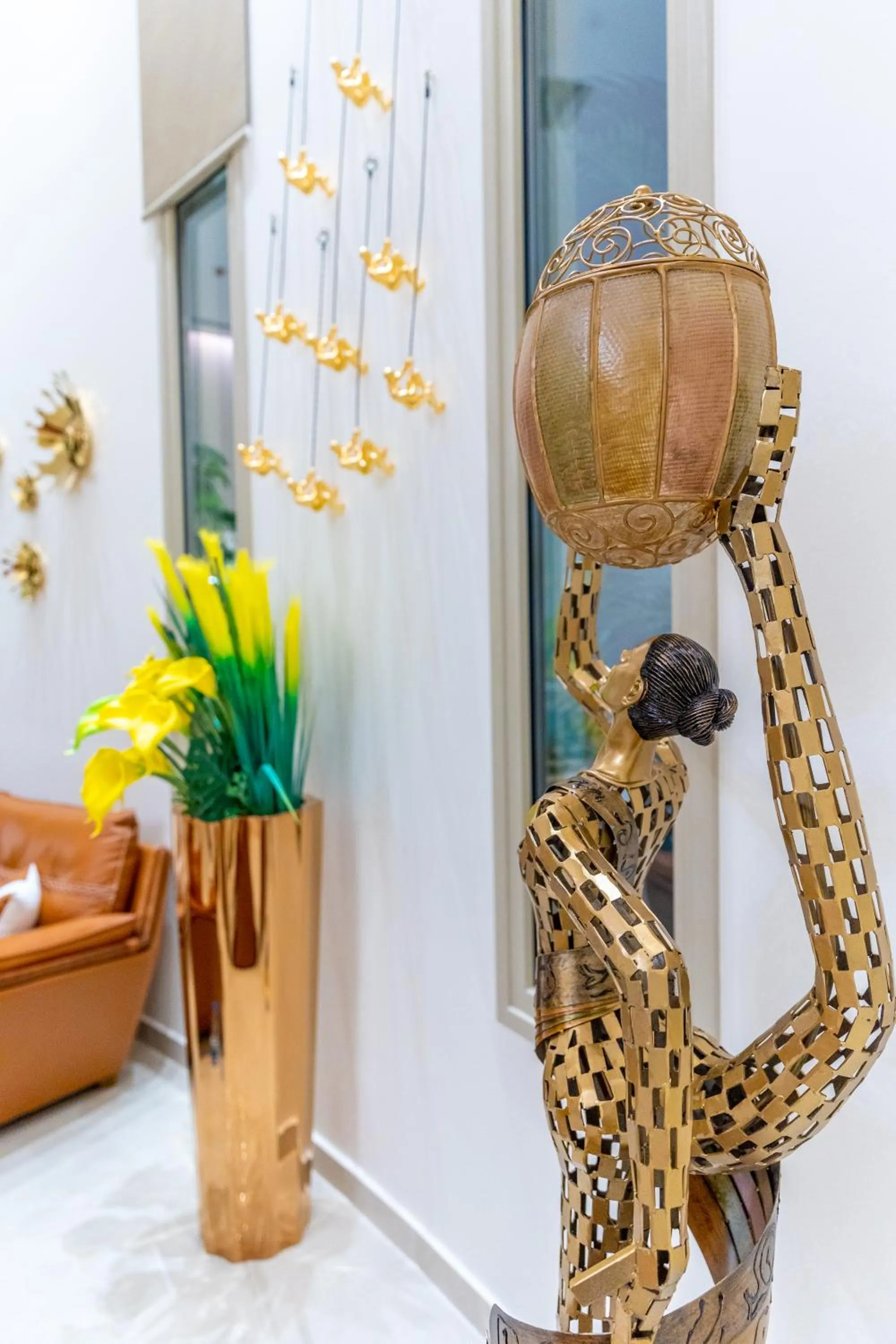 Decorative detail in Leonardo Boutique Hotel Larnaca