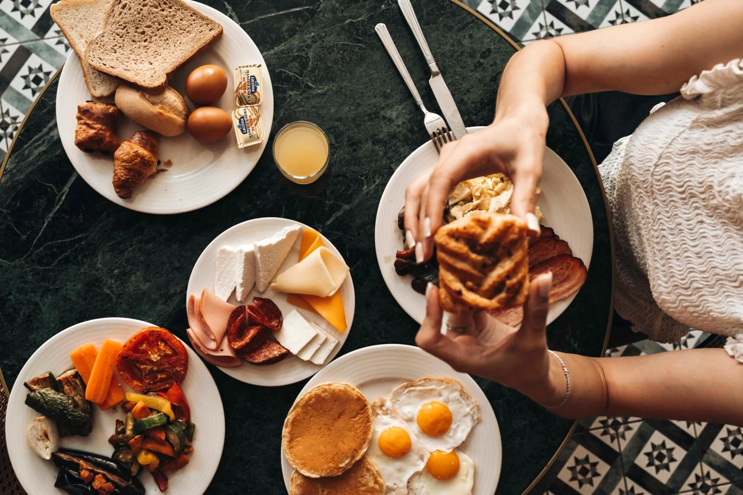 Food in Leonardo Boutique Hotel Larnaca