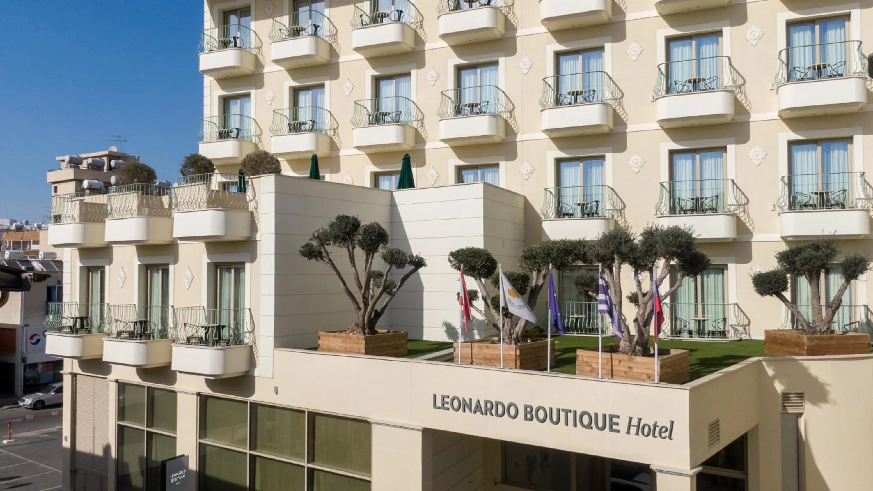 Property building in Leonardo Boutique Hotel Larnaca