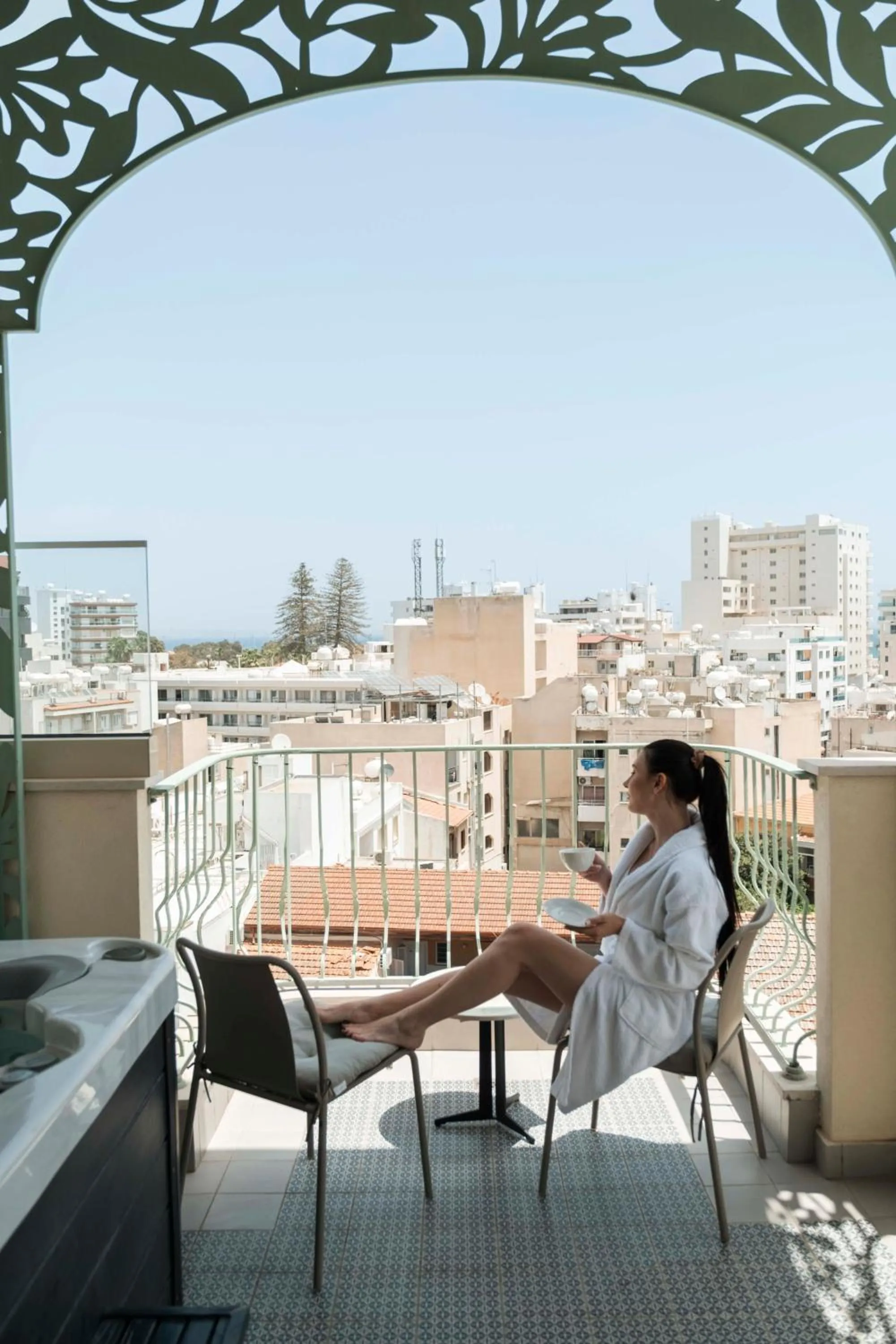 Balcony/Terrace in Leonardo Boutique Hotel Larnaca