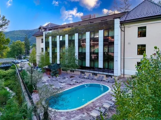 Natural landscape in Hotel IZVOARE Caciulata