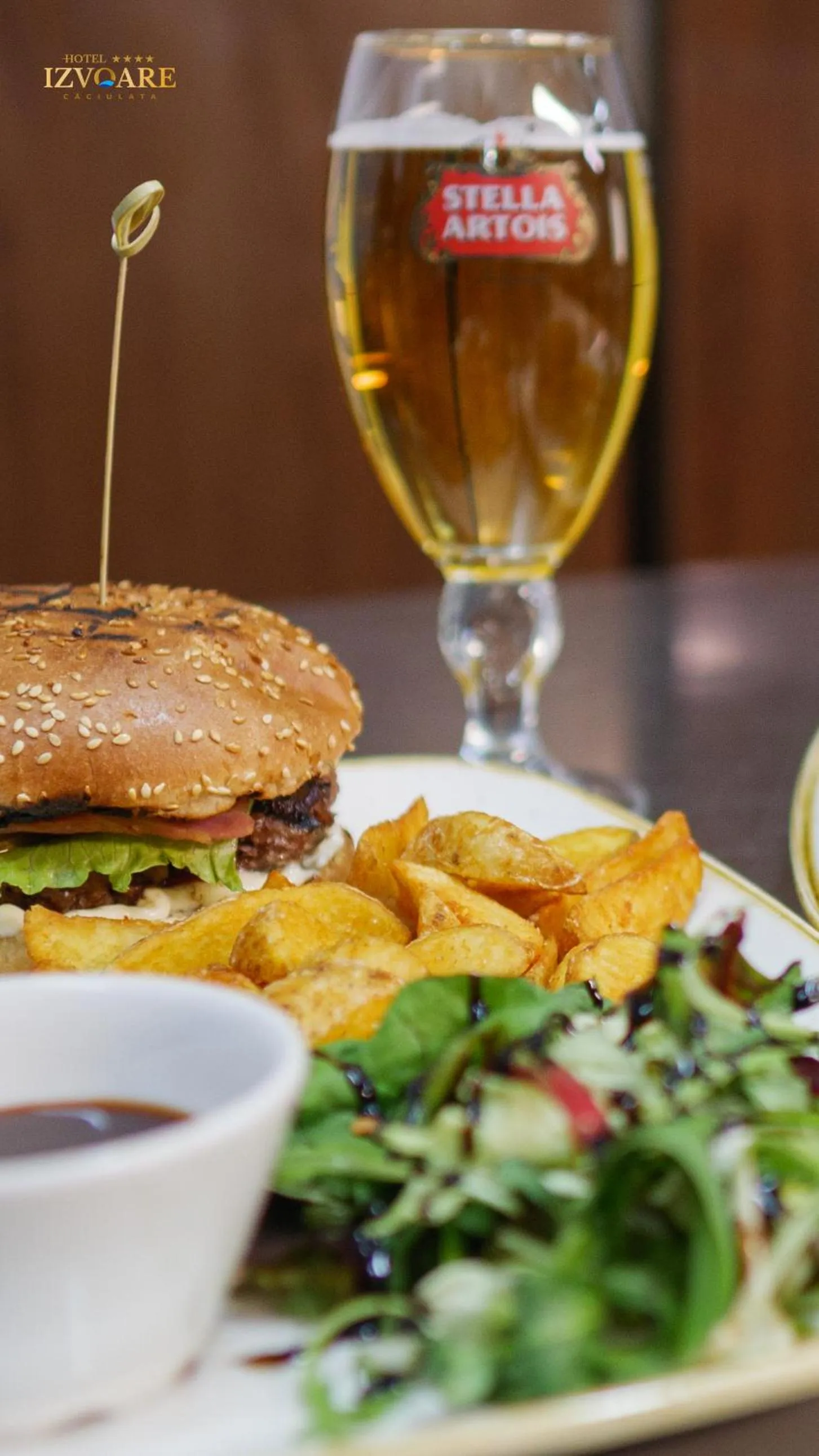 Food and drinks in Hotel IZVOARE Caciulata