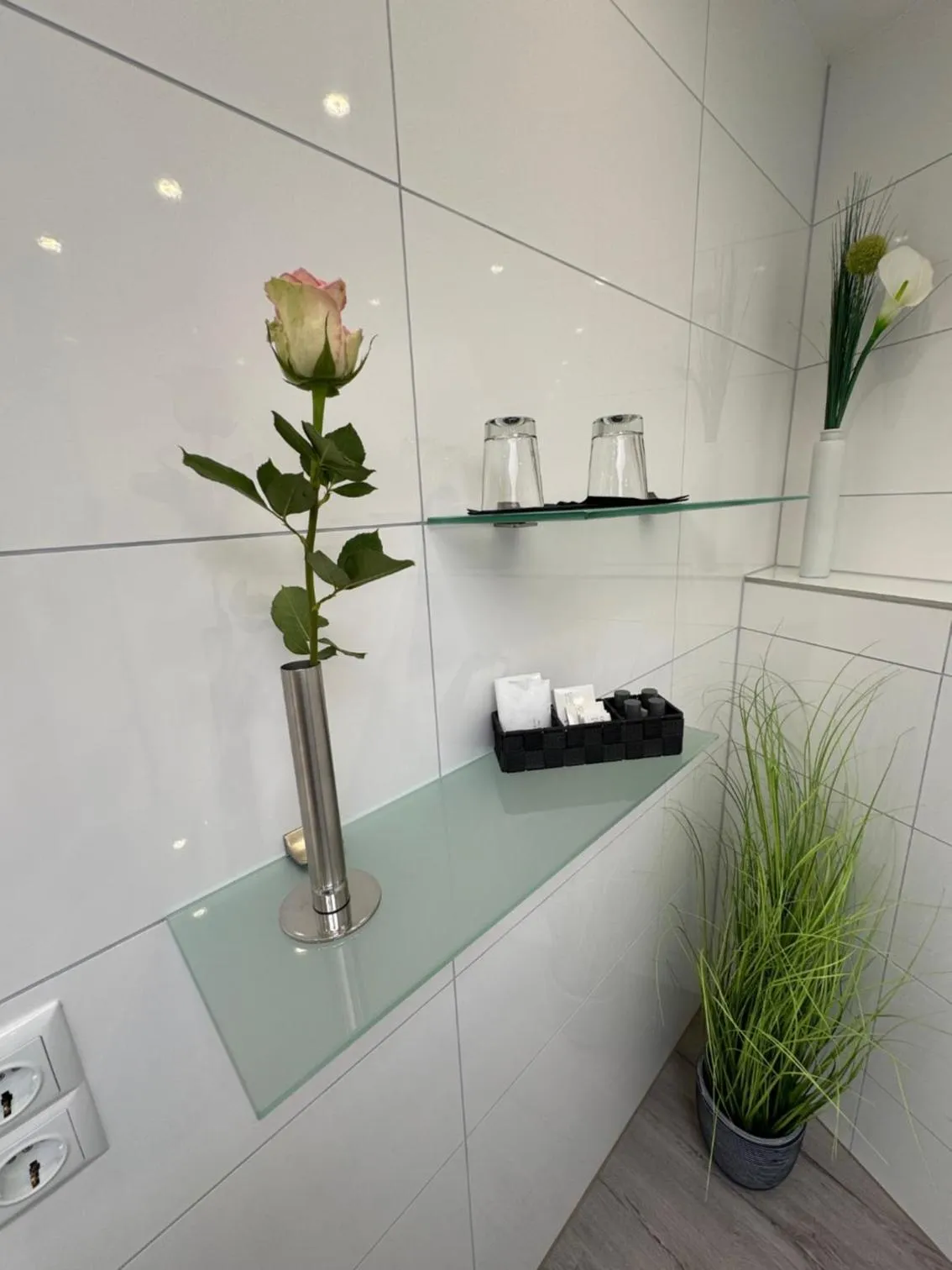 Bathroom in Cityhotel Kaiser Karl Aachen