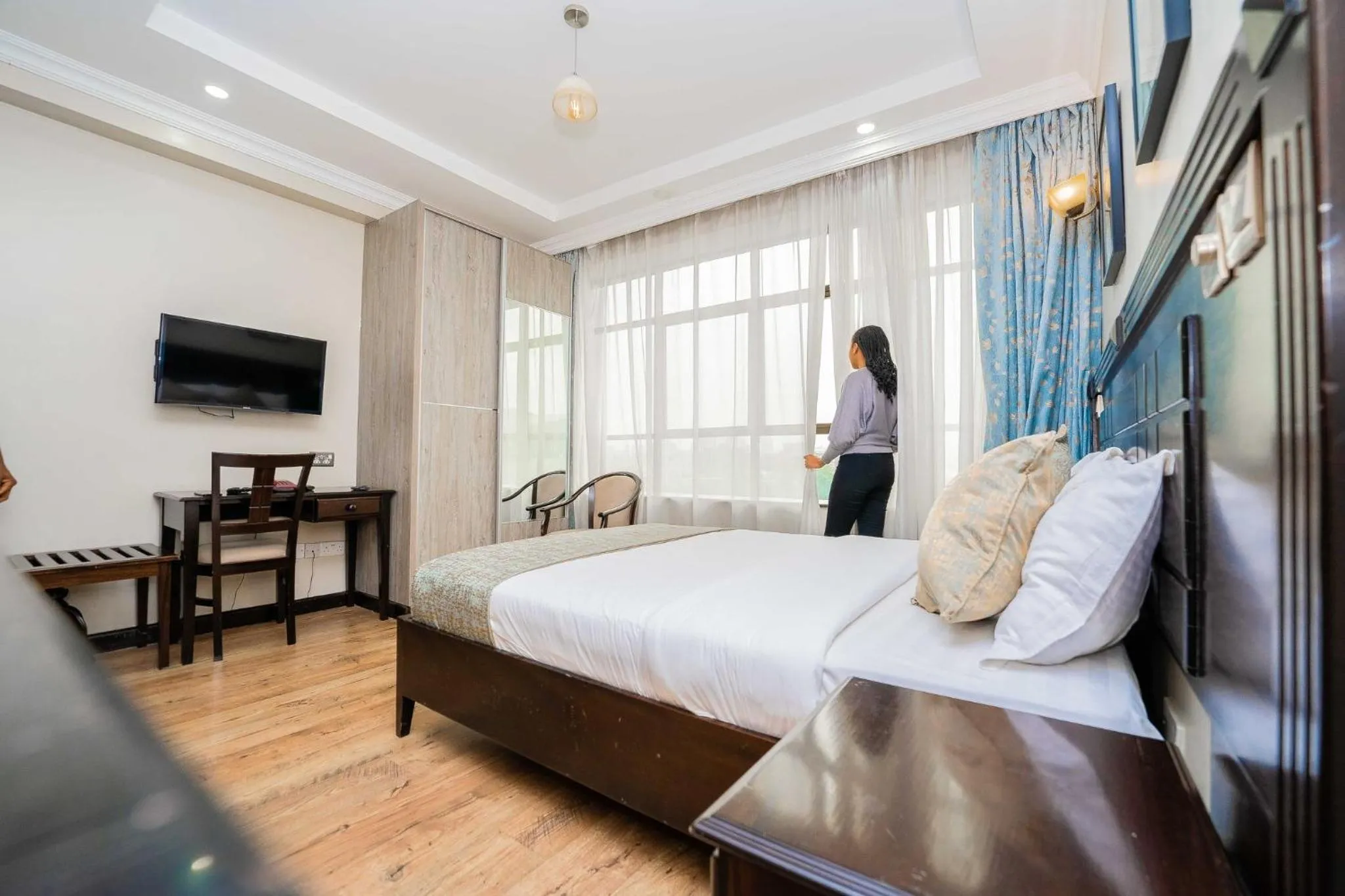 Bedroom in Hemak Suites