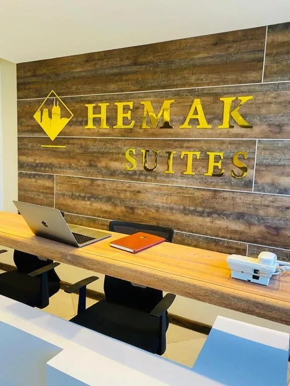 Lobby or reception in Hemak Suites