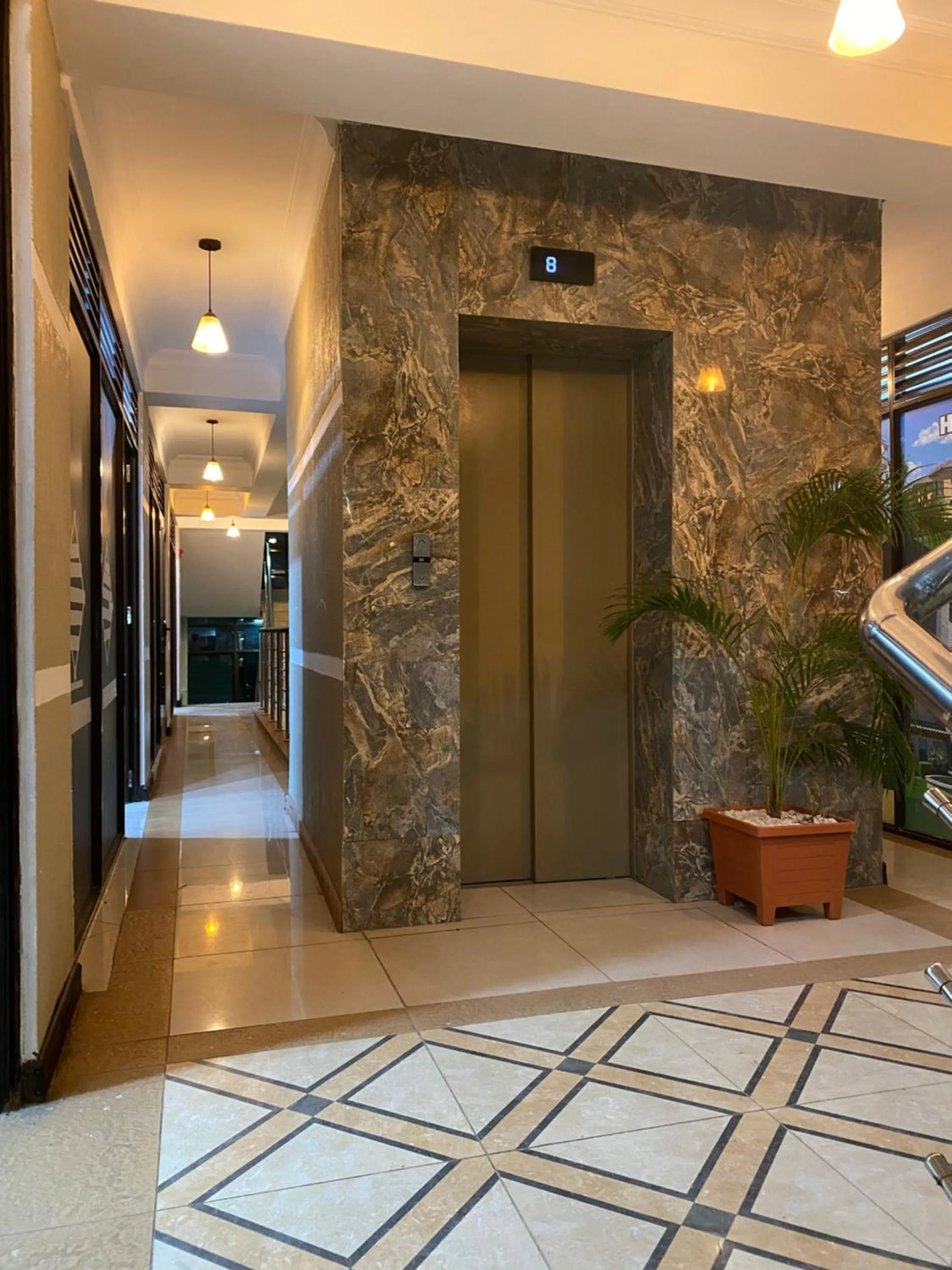 Facade/entrance in Hemak Suites