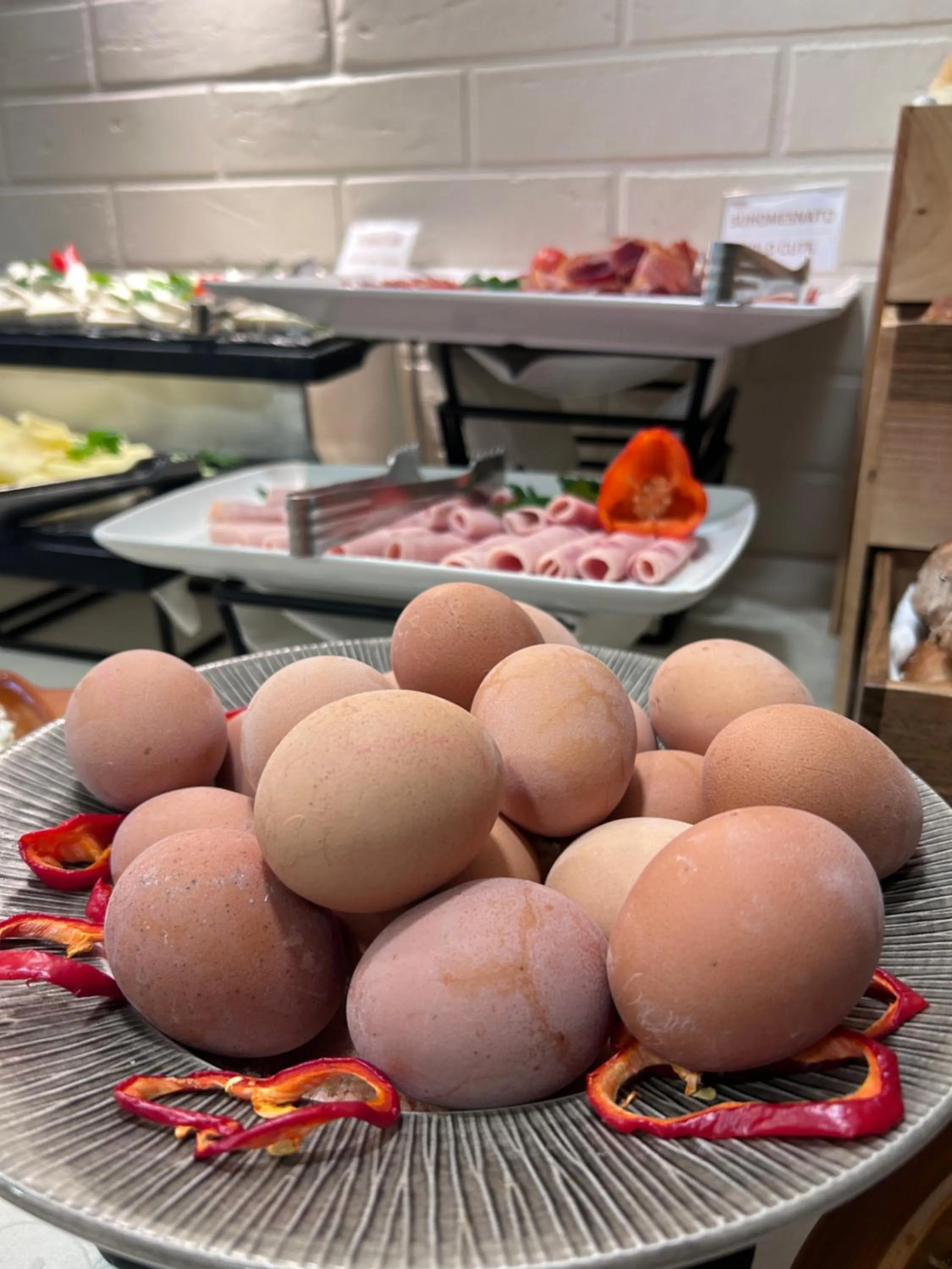 Buffet breakfast in Hotel Siesta