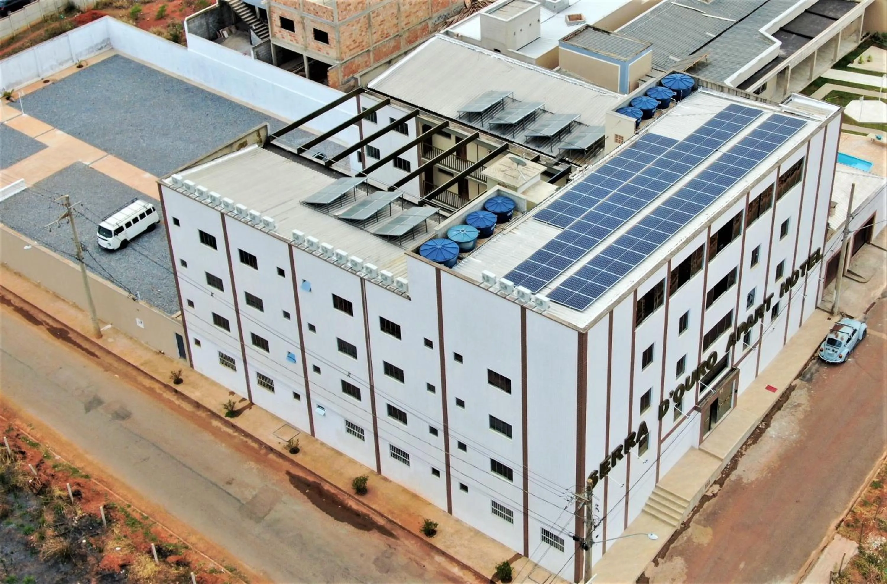 Facade/entrance in Terra D` Ouro Apart Hotel