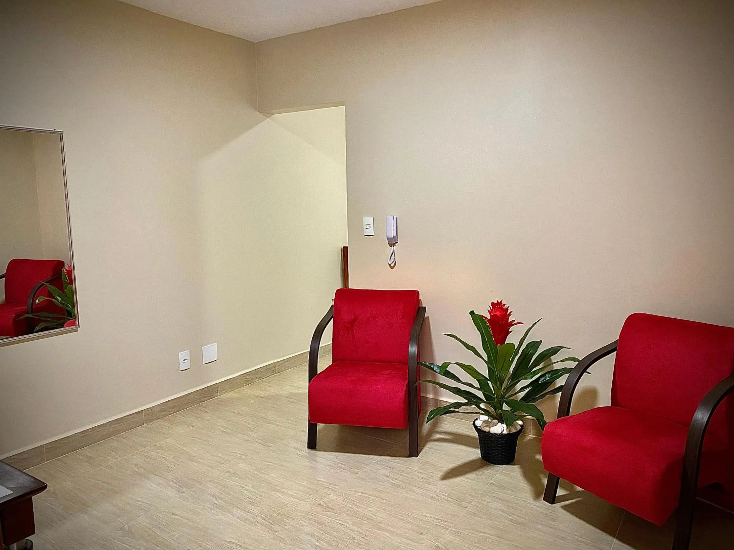 Living room in Terra D` Ouro Apart Hotel