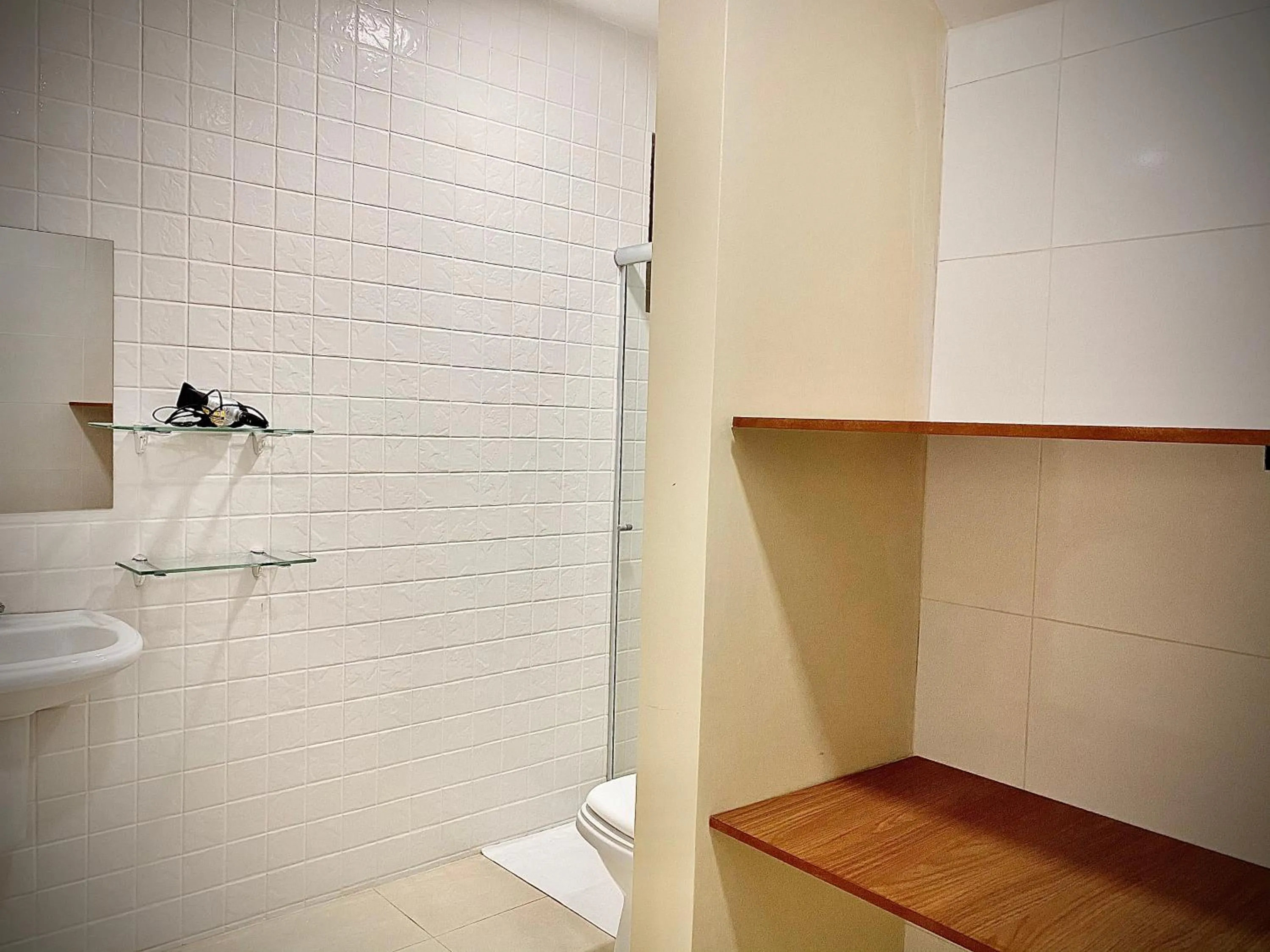 Bathroom in Terra D` Ouro Apart Hotel