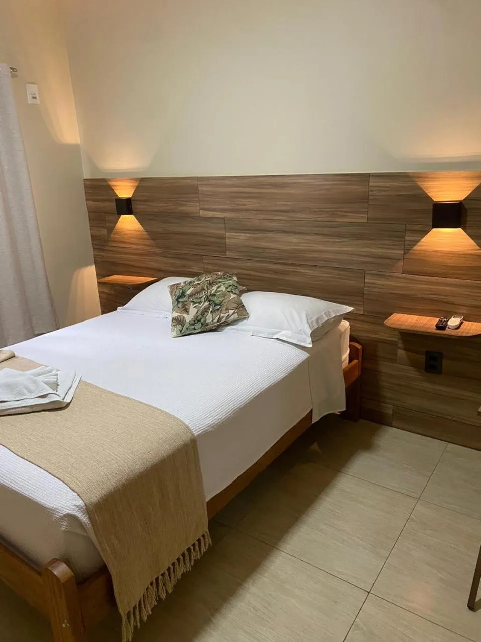 Bed in Terra D` Ouro Apart Hotel