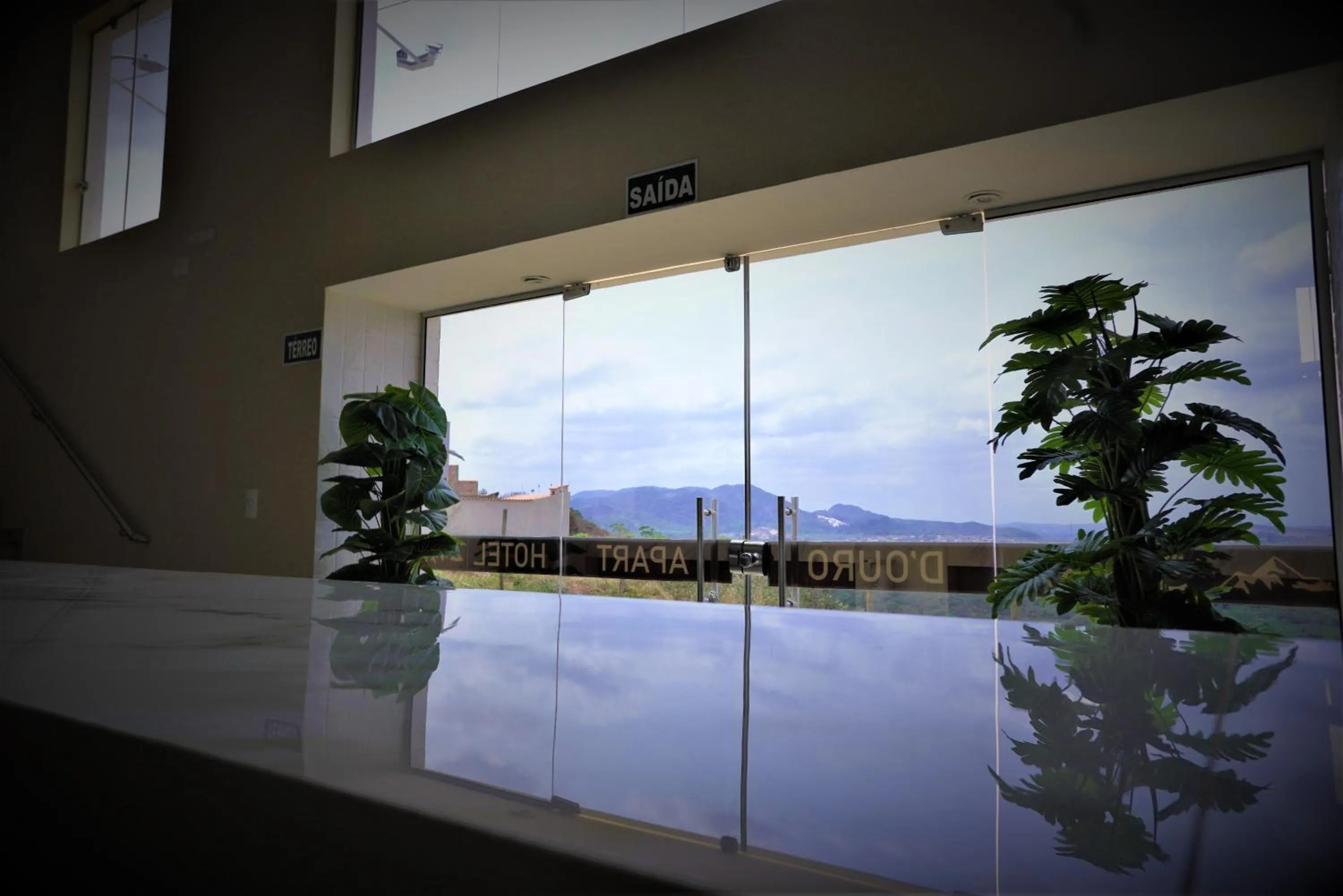 Lobby or reception in Terra D` Ouro Apart Hotel