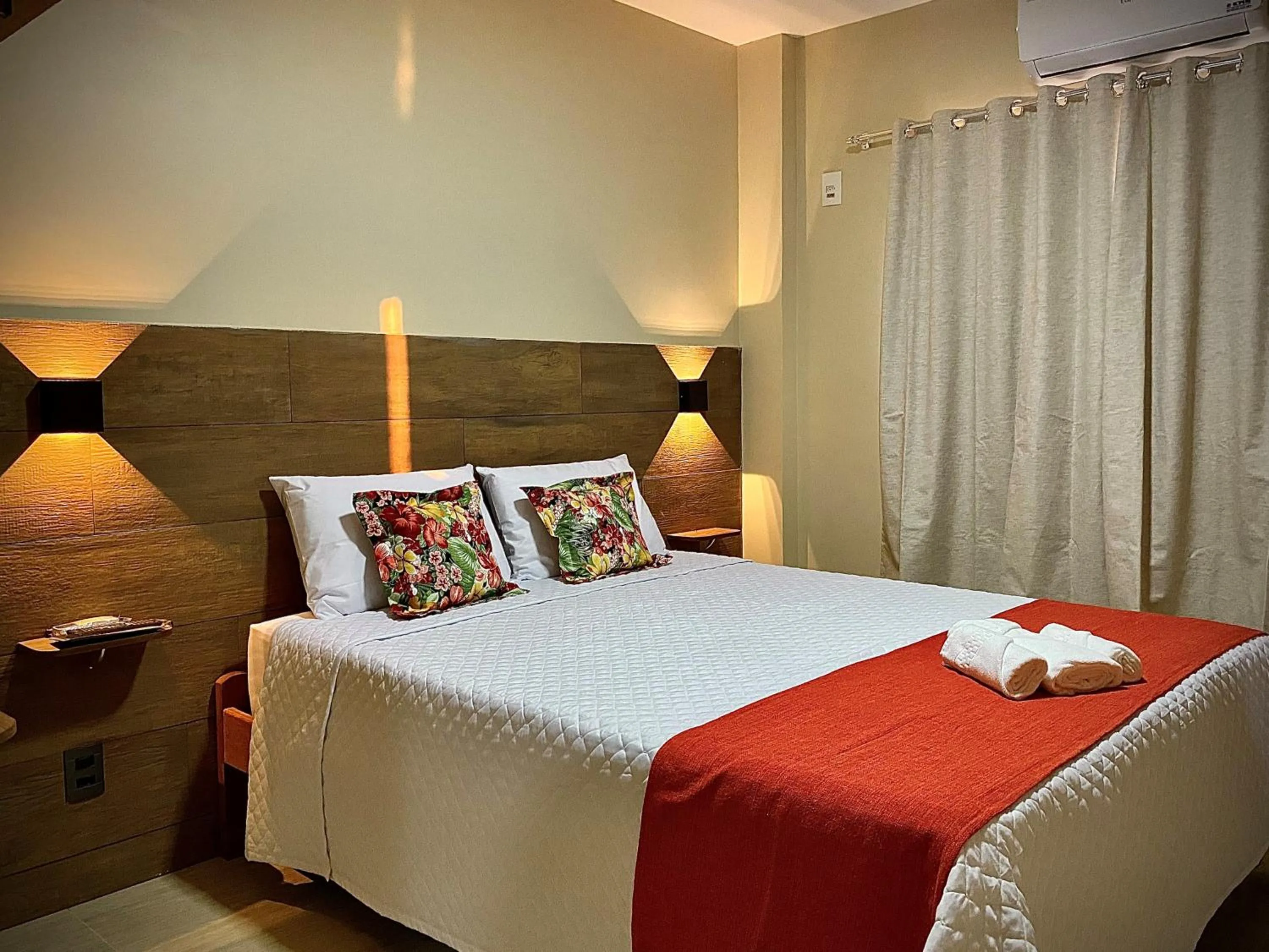 Bedroom, Bed in Terra D` Ouro Apart Hotel