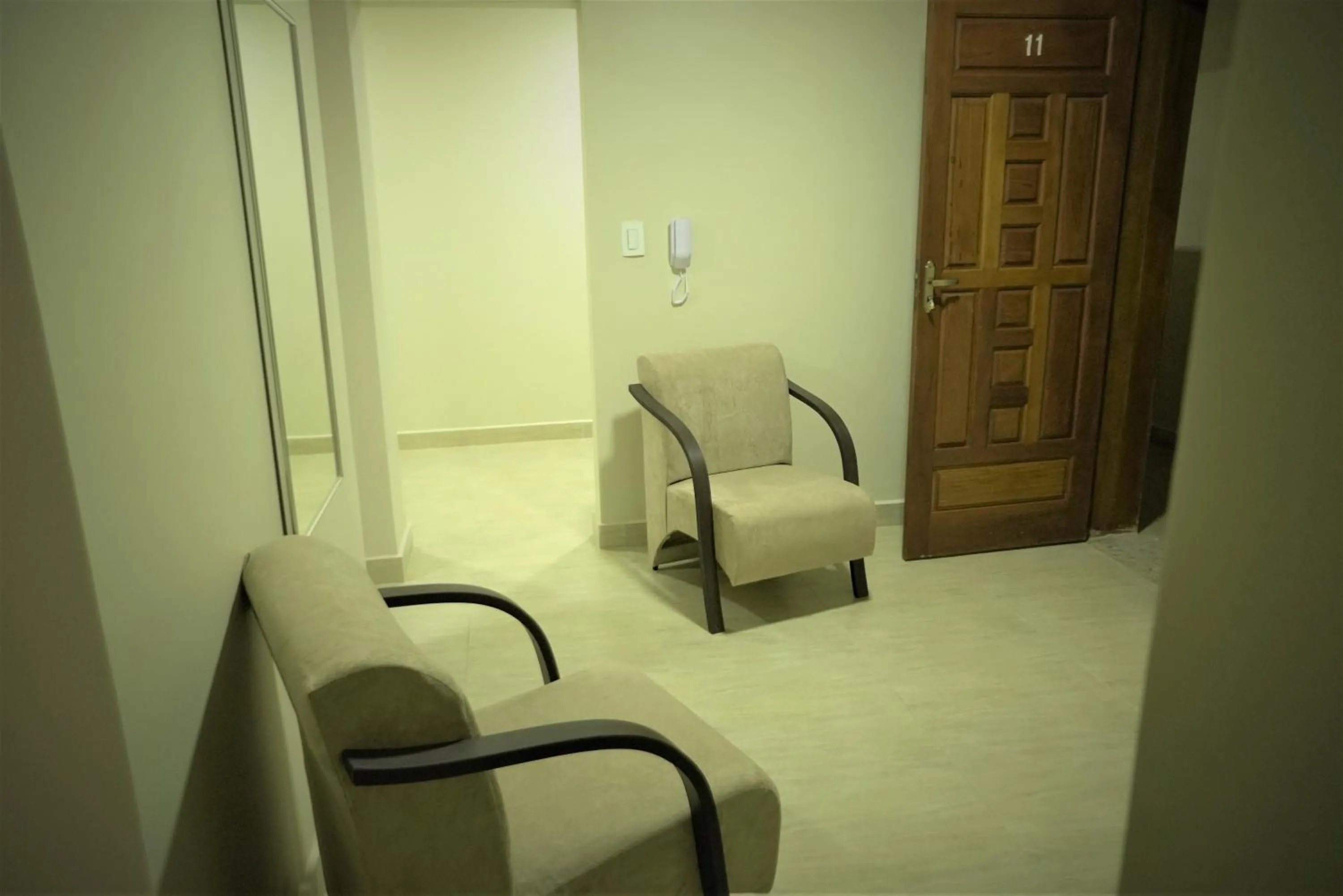 Living room in Terra D` Ouro Apart Hotel