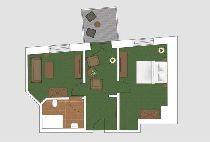 Floor plan in Hotel-Gasthof Höttl