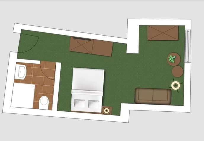 Floor plan in Hotel-Gasthof Höttl