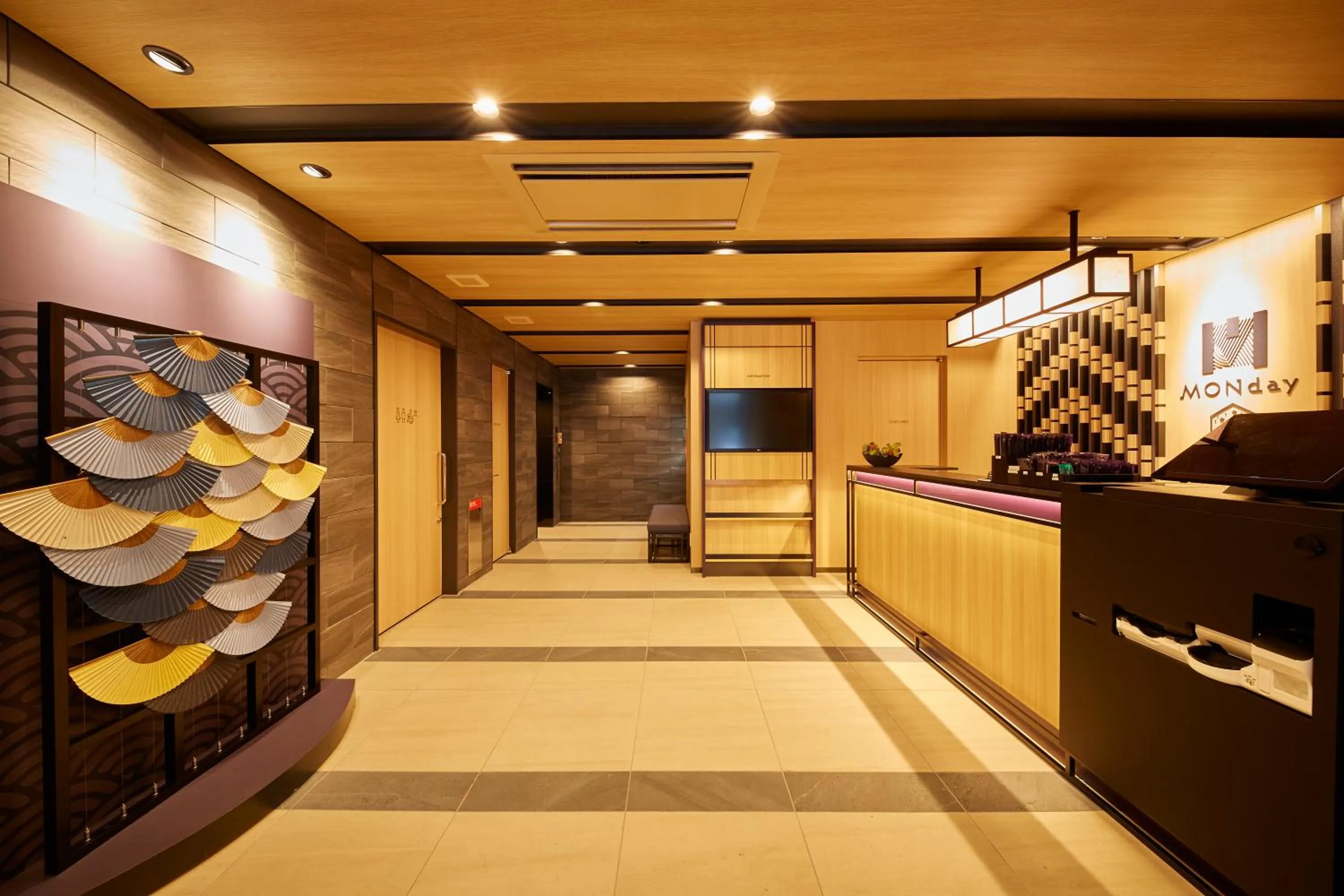 Lobby or reception in MONday Apart Premium AKIHABARA ASAKUSABASHI Sta.