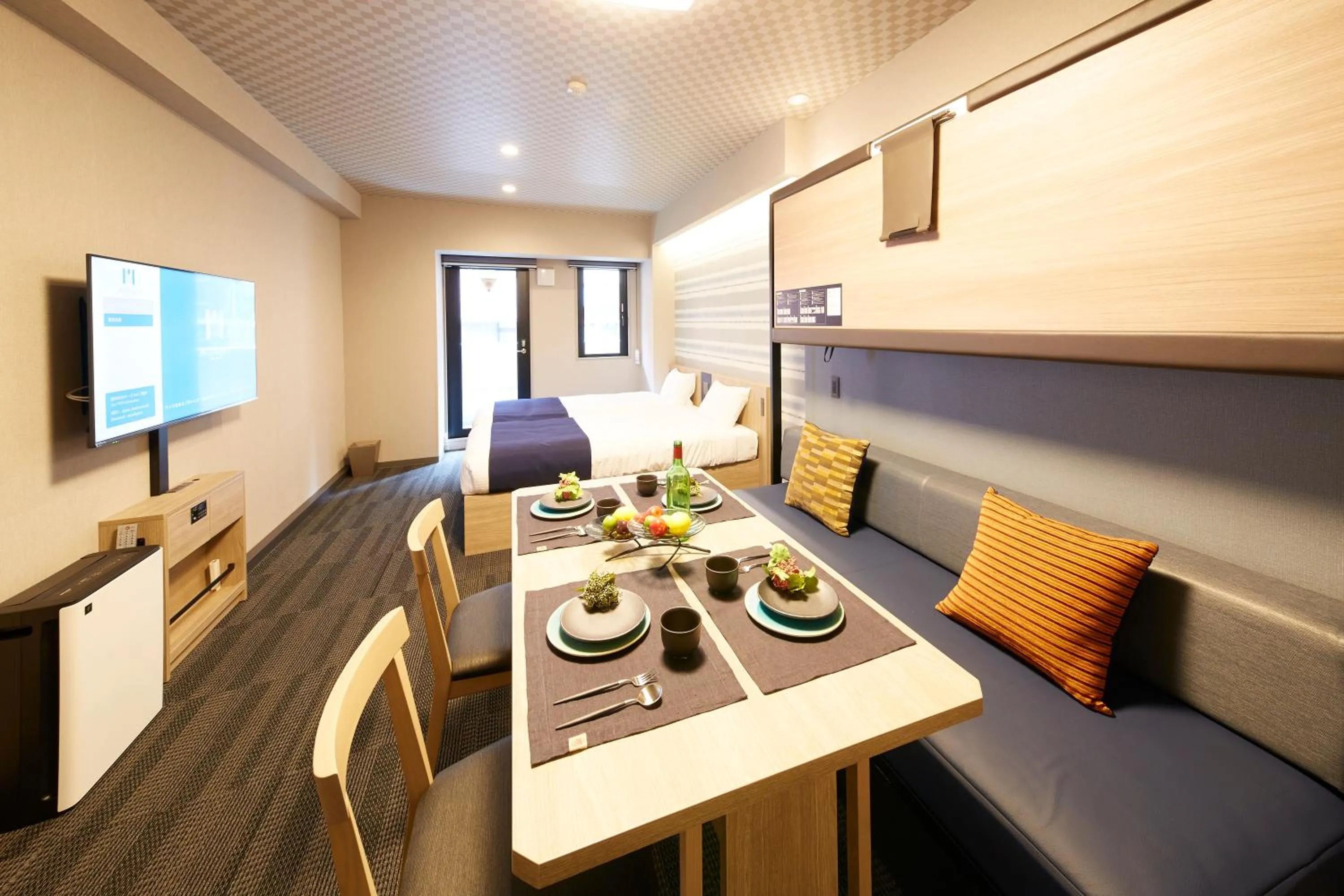 Photo of the whole room in MONday Apart Premium AKIHABARA ASAKUSABASHI Sta.