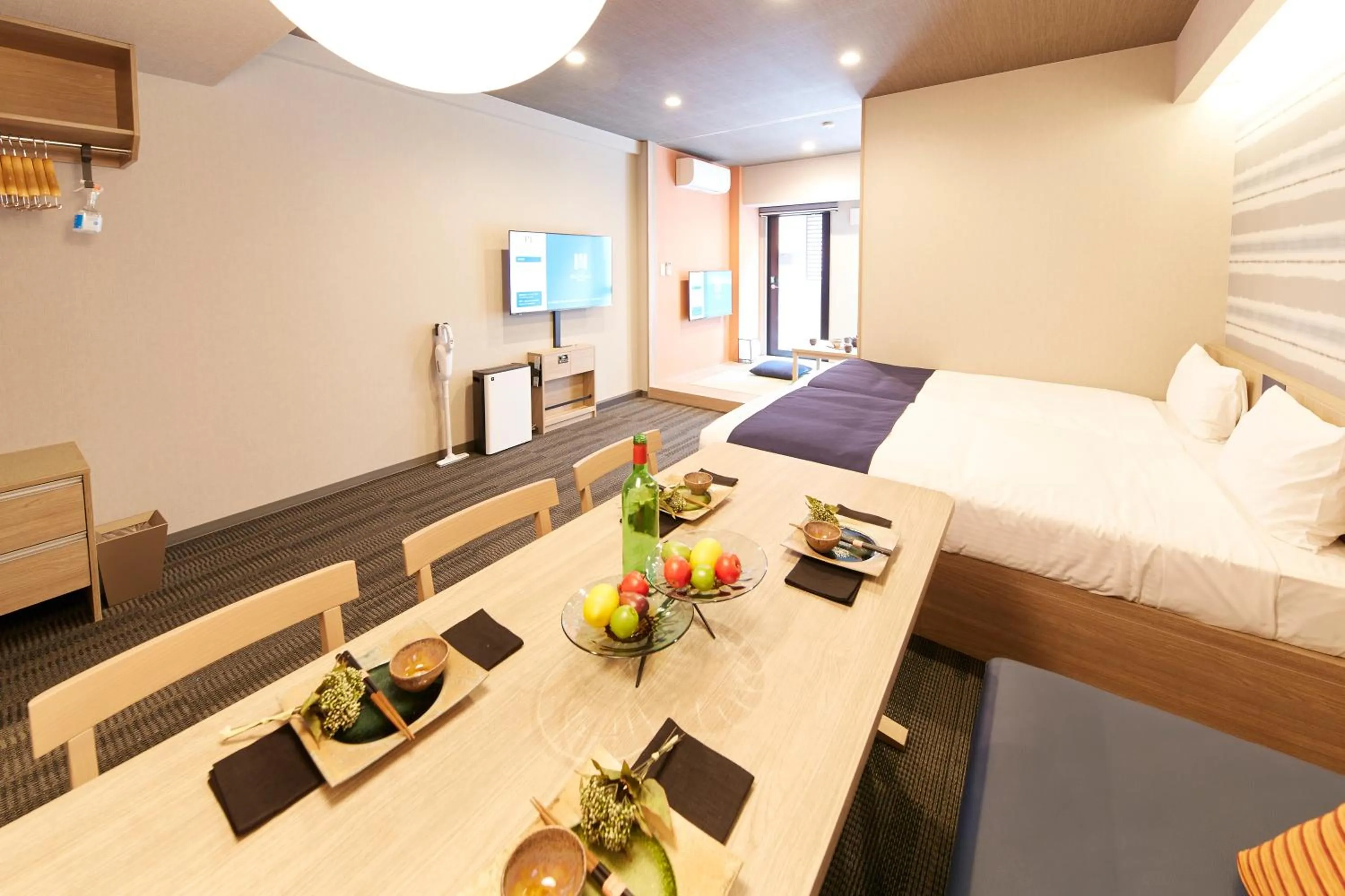 Photo of the whole room, Bed in MONday Apart Premium AKIHABARA ASAKUSABASHI Sta.