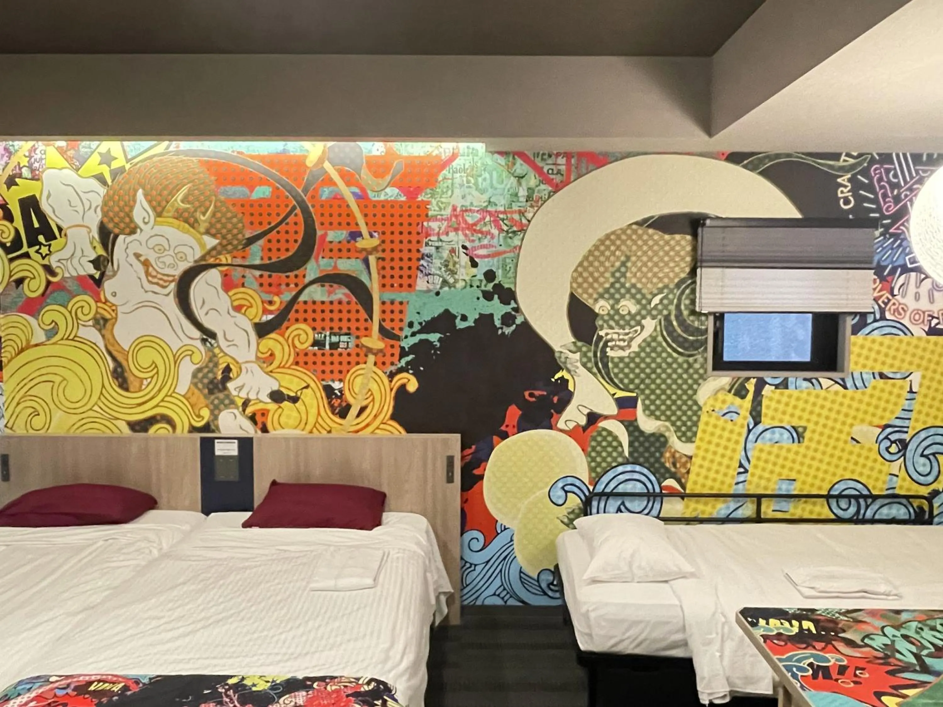 Bed in MONday Apart Premium AKIHABARA ASAKUSABASHI Sta.