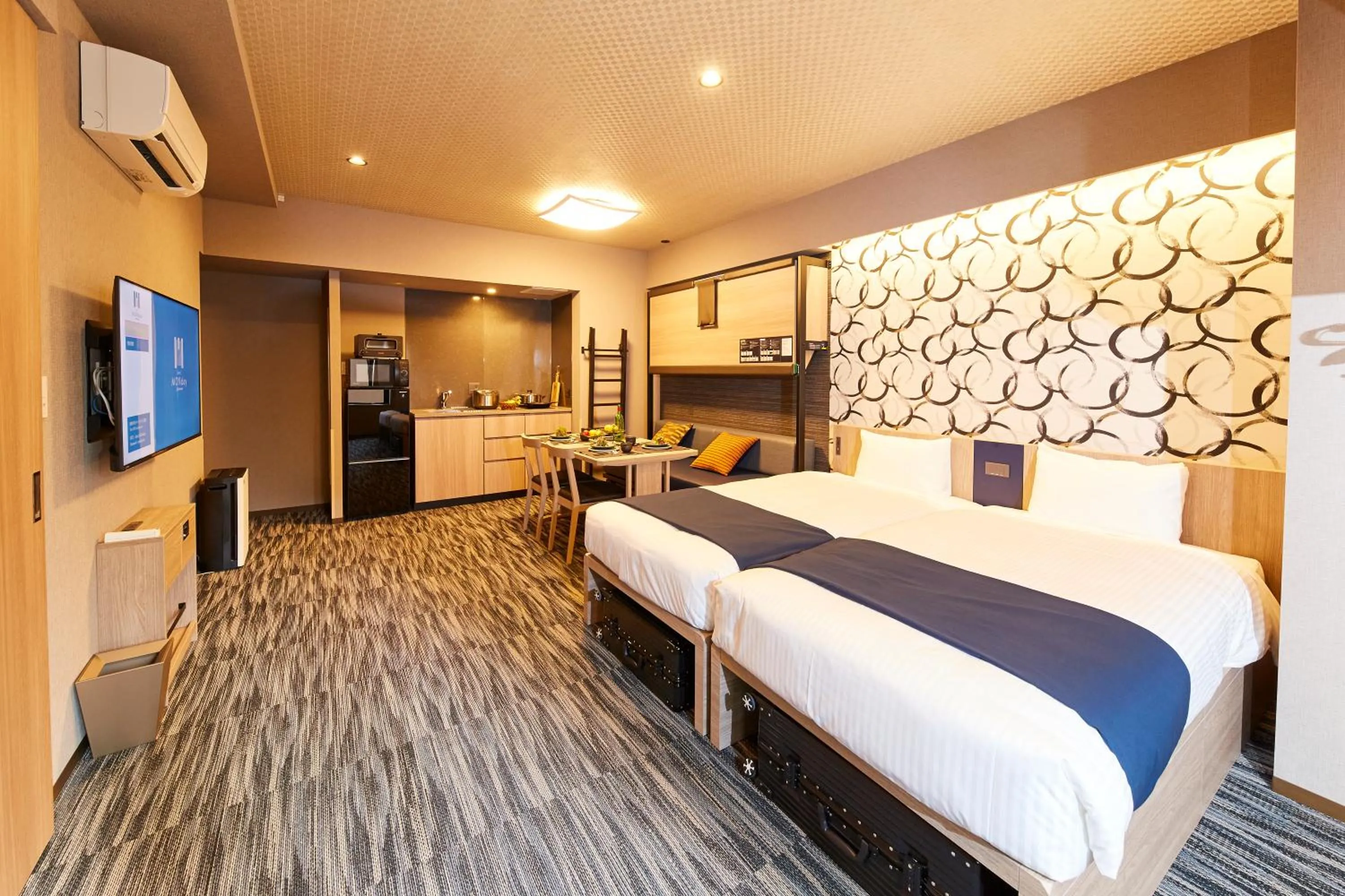 Bed in MONday Apart Premium AKIHABARA