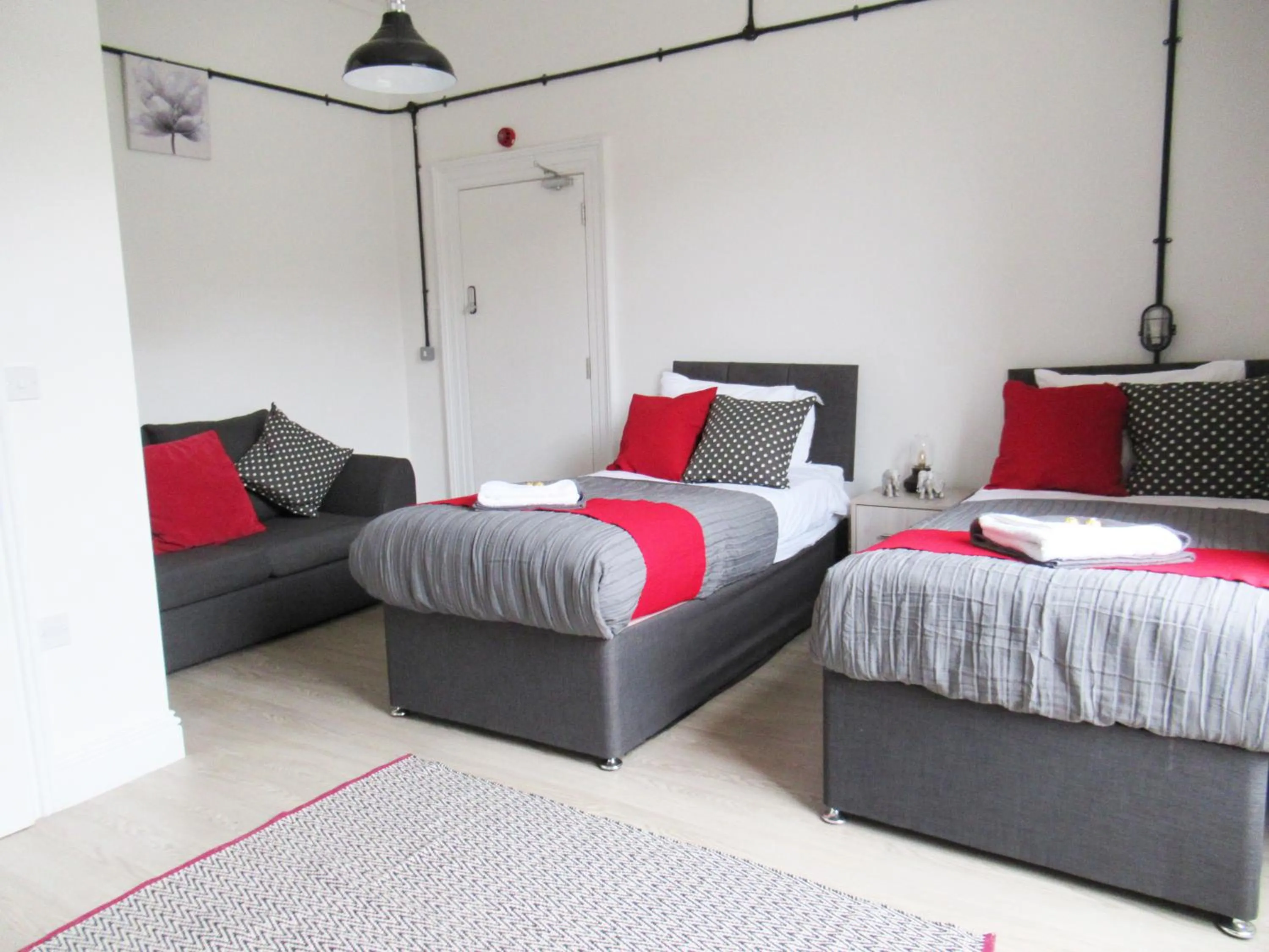 Bed in Queen Street Apartments