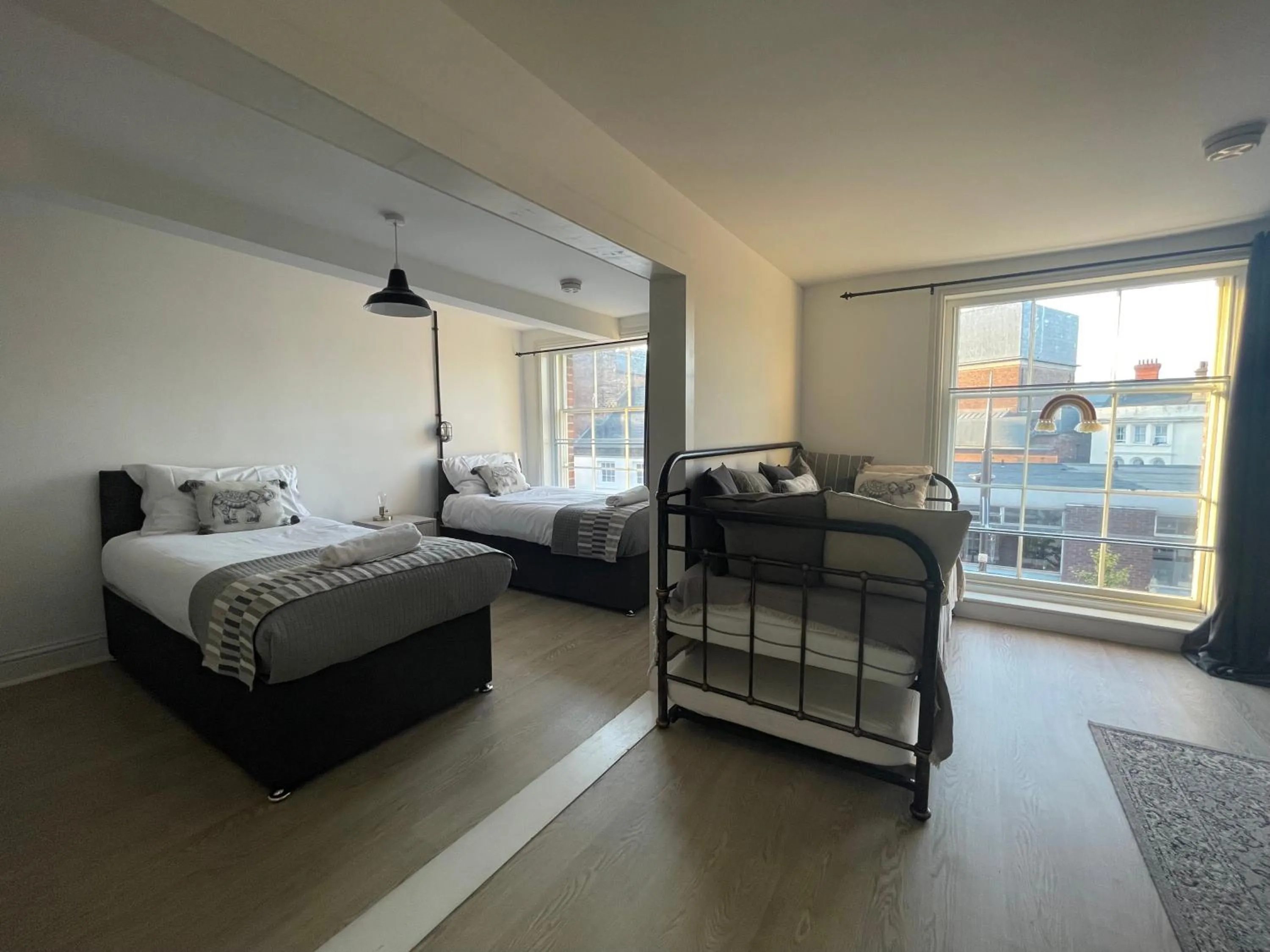 Bed in Queen Street Apartments