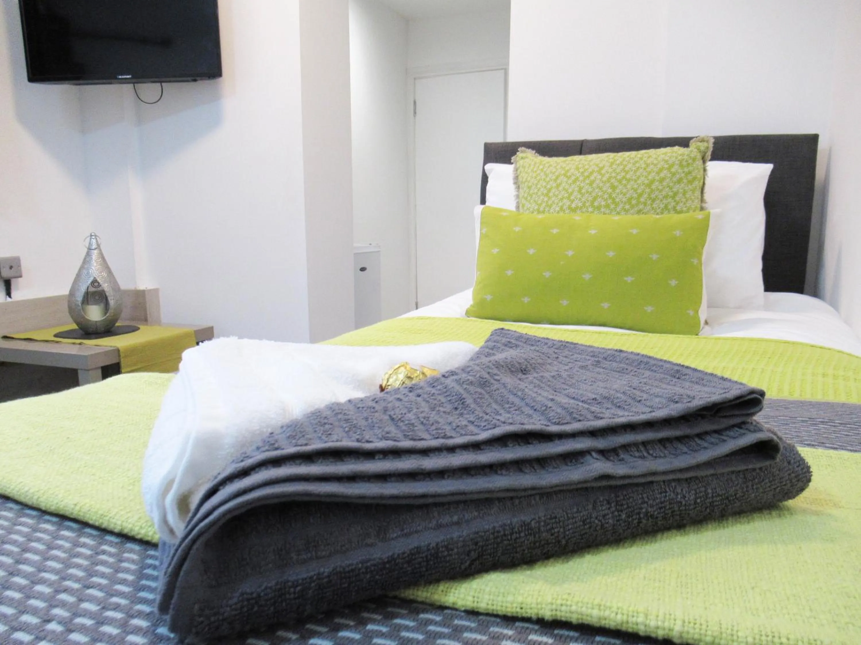 Bed in Queen Street Apartments