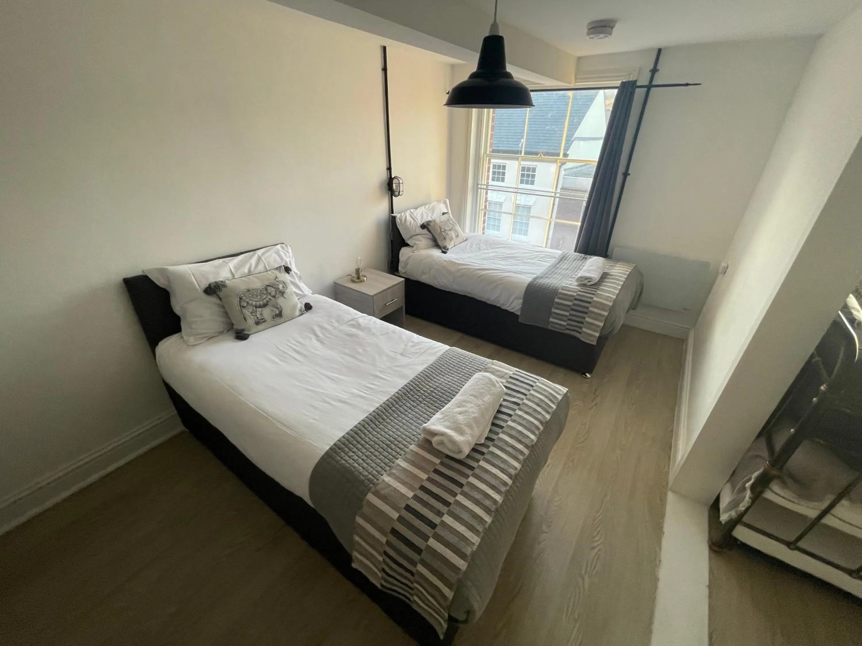 Bed in Queen Street Apartments