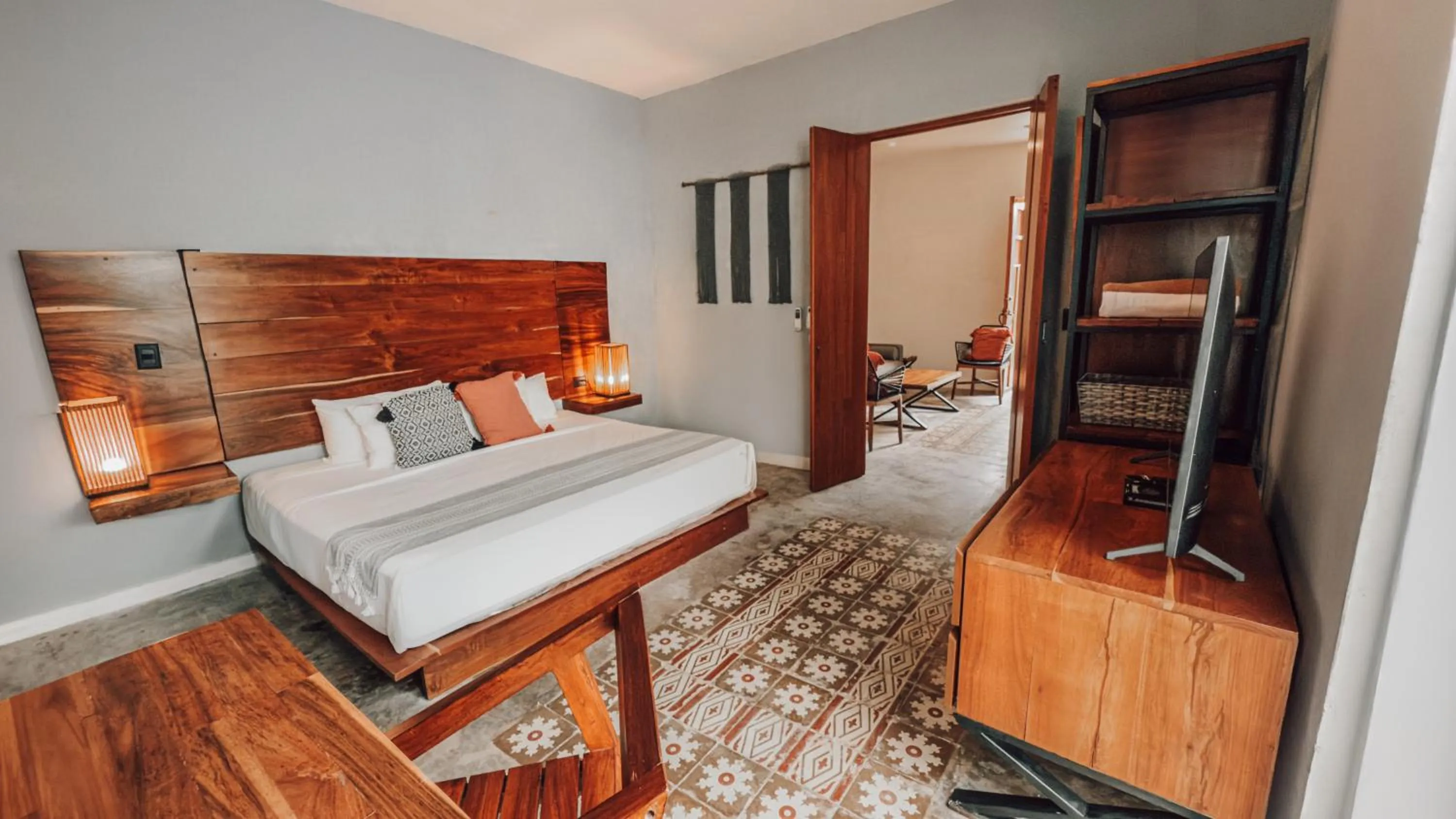 Bedroom, Bed in Hotel Unknown