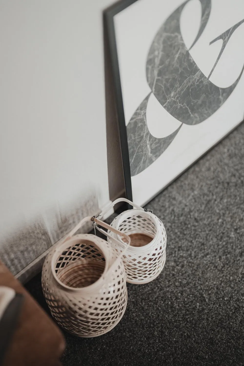 Decorative detail in No8 Boutique Hotel - self check in