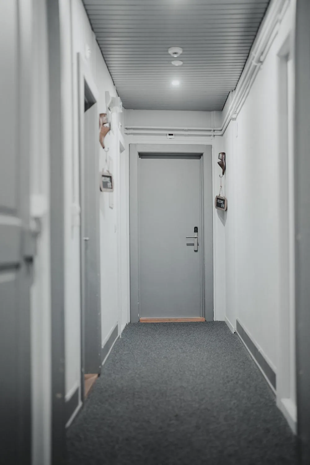 Decorative detail in No8 Boutique Hotel - self check in