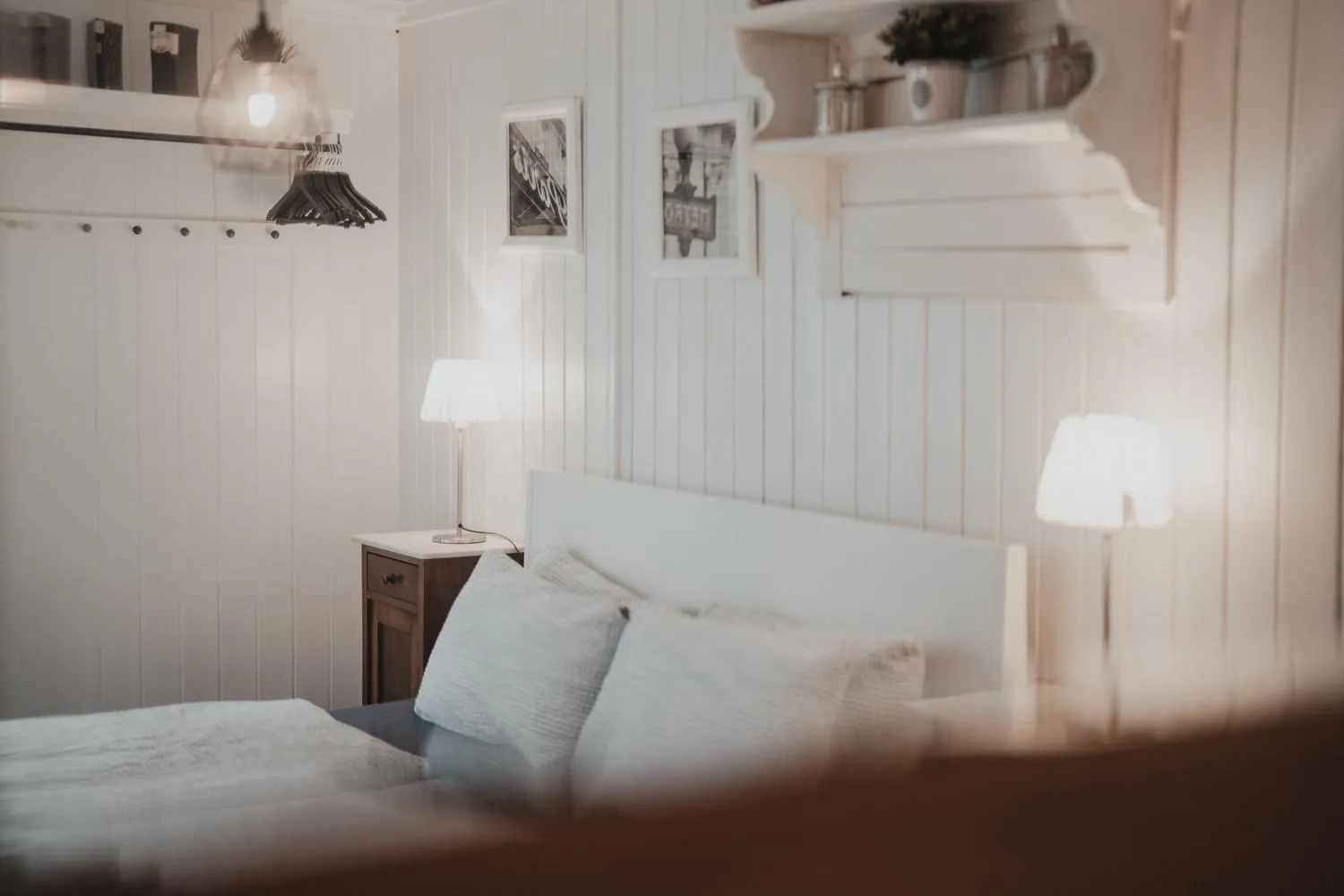 Bed in No8 Boutique Hotel - self check in