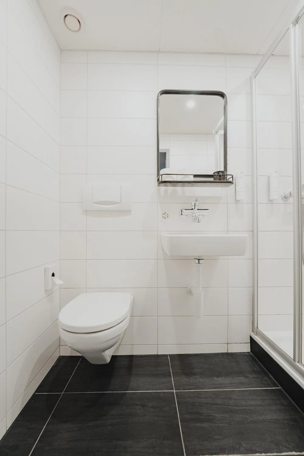 Toilet in No8 Boutique Hotel - self check in