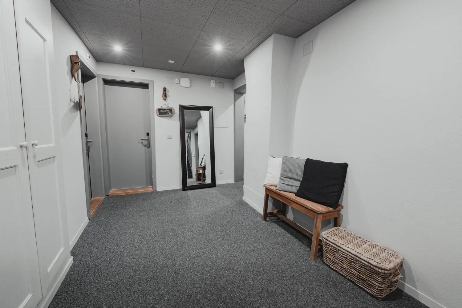 Decorative detail in No8 Boutique Hotel - self check in