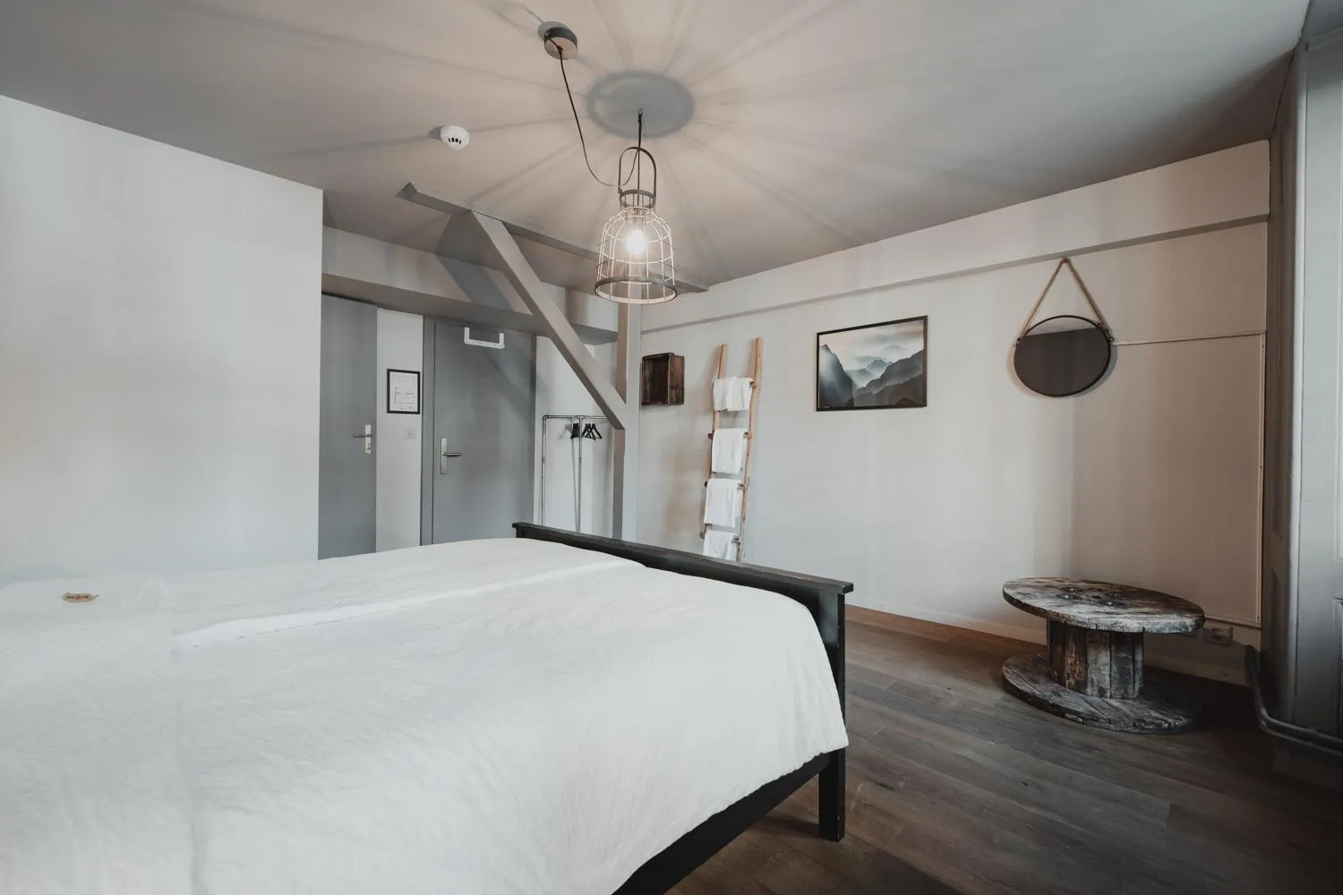 Bed in No8 Boutique Hotel - self check in