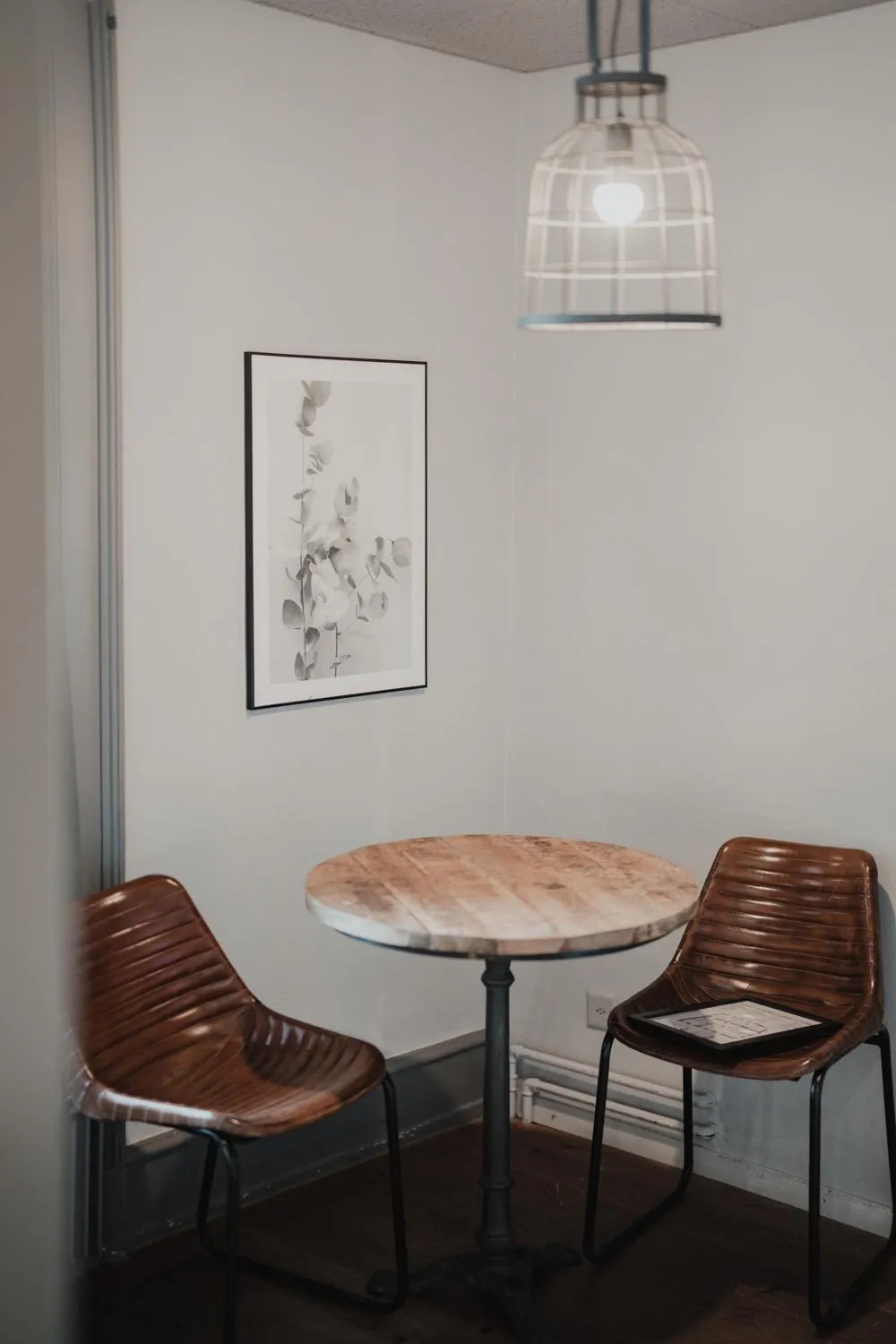 Decorative detail in No8 Boutique Hotel - self check in