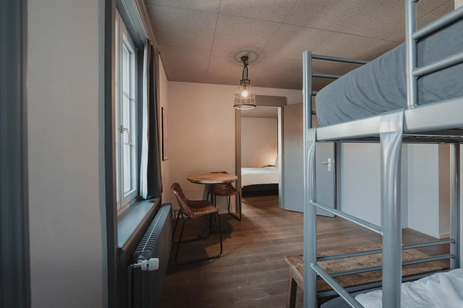 Bed in No8 Boutique Hotel - self check in