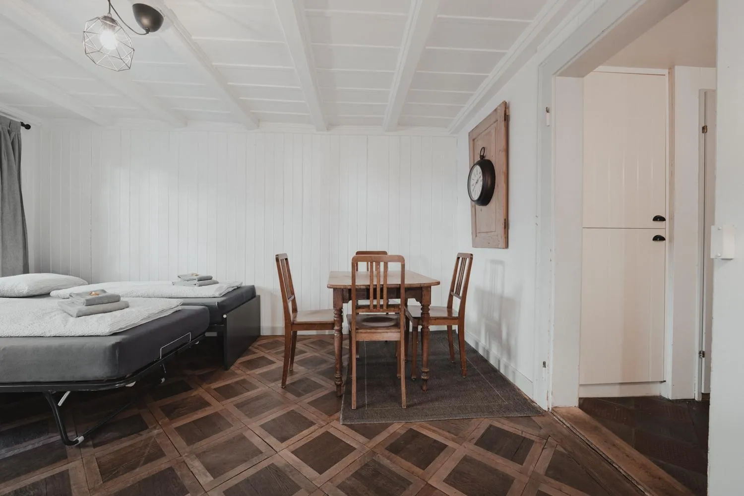 Living room, Bed in No8 Boutique Hotel - self check in