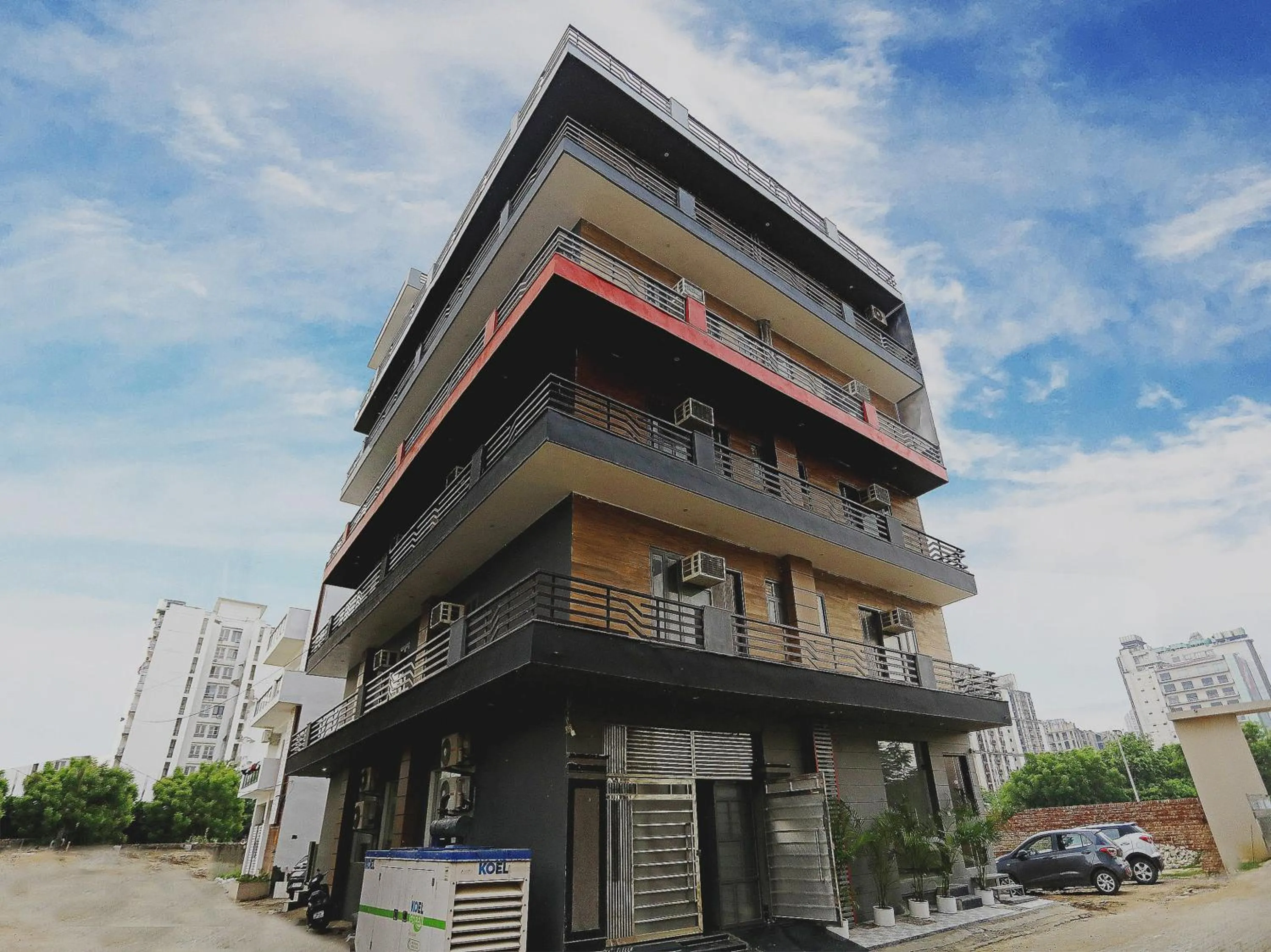 Facade/entrance in Super Townhouse Cloud Bay, Near Genpact, Sector-69, Gurgaon