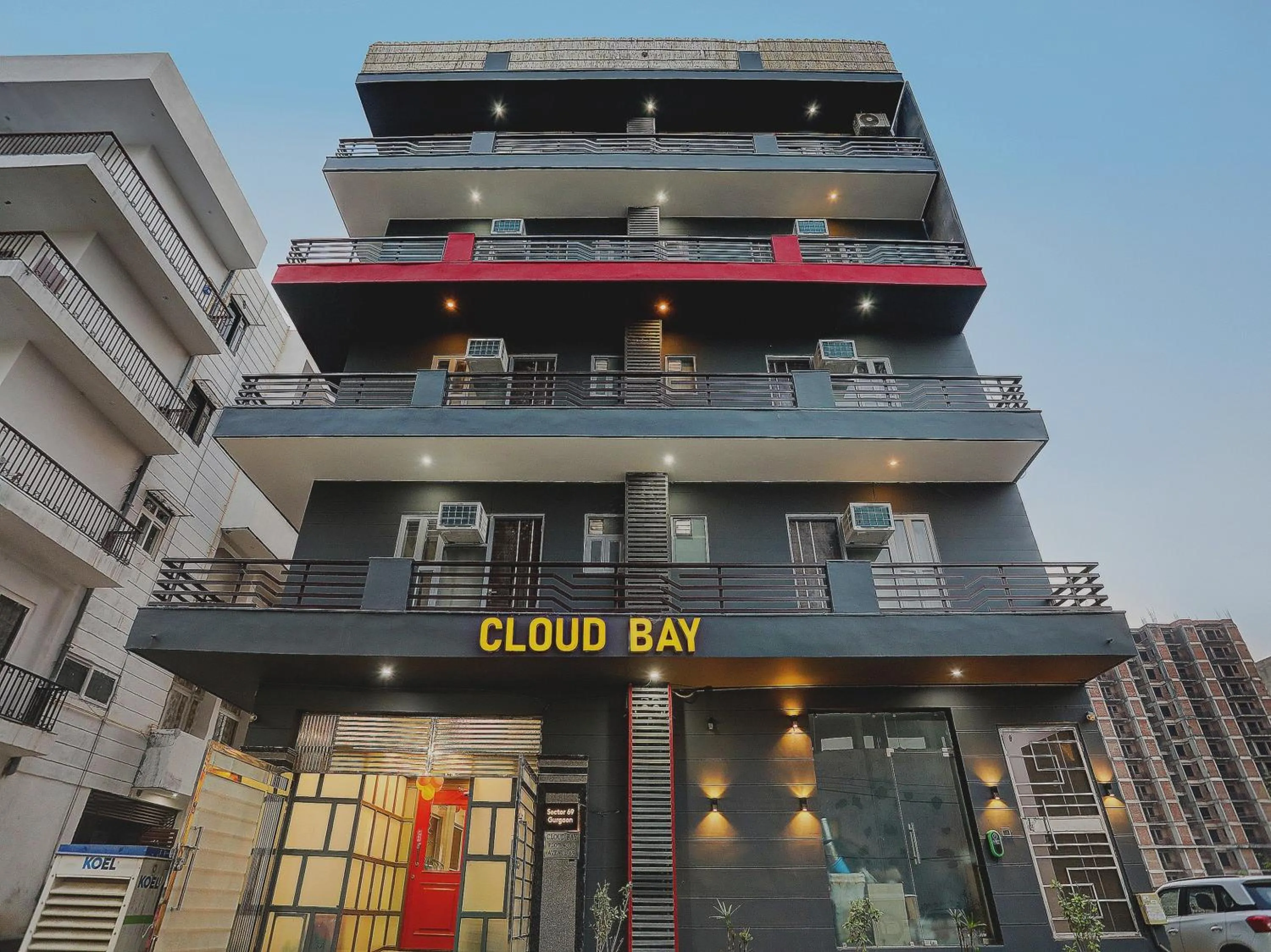Facade/entrance in Super Townhouse Cloud Bay, Near Genpact, Sector-69, Gurgaon