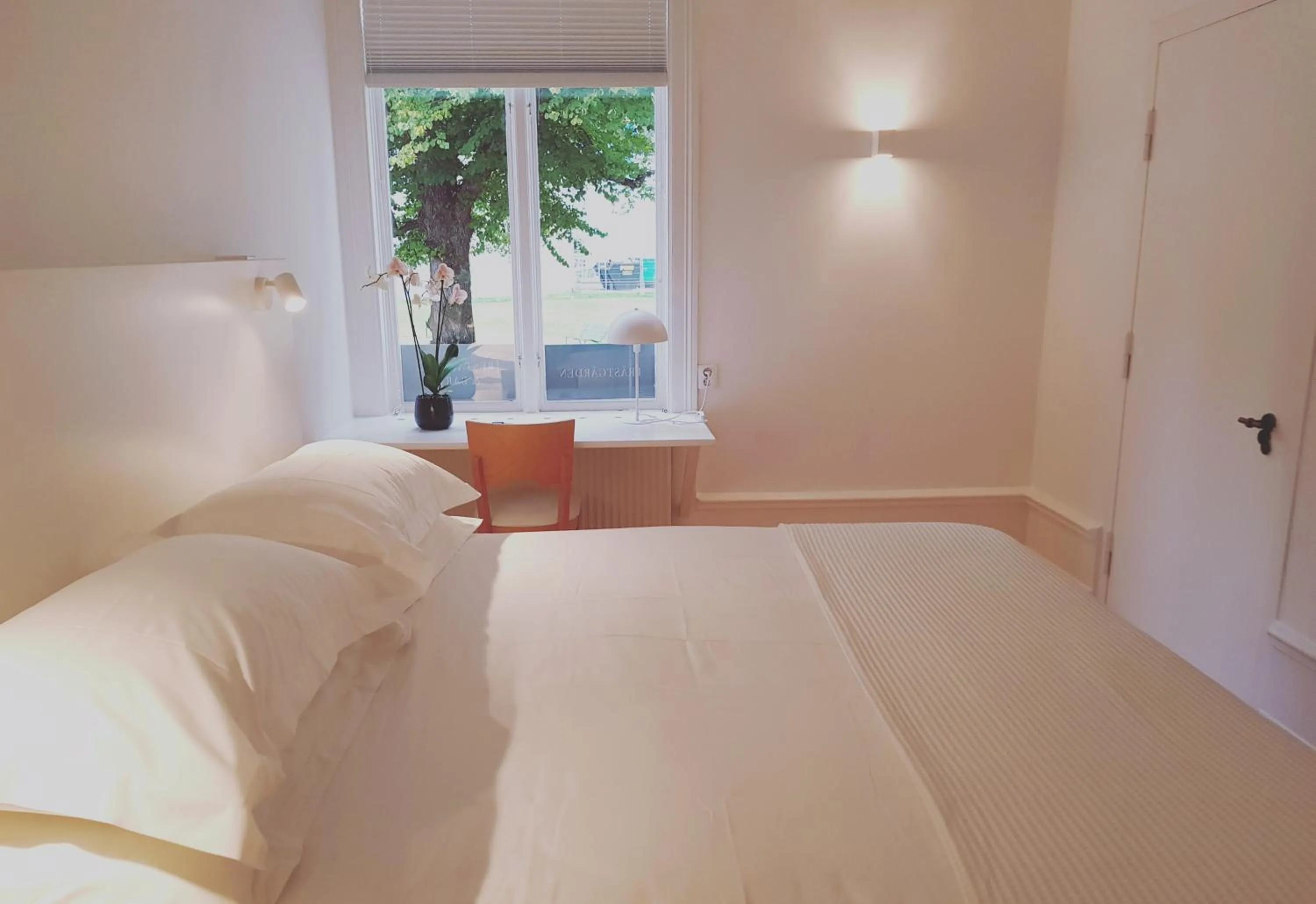 Bed in Prästgården Hotell & Bryggeri