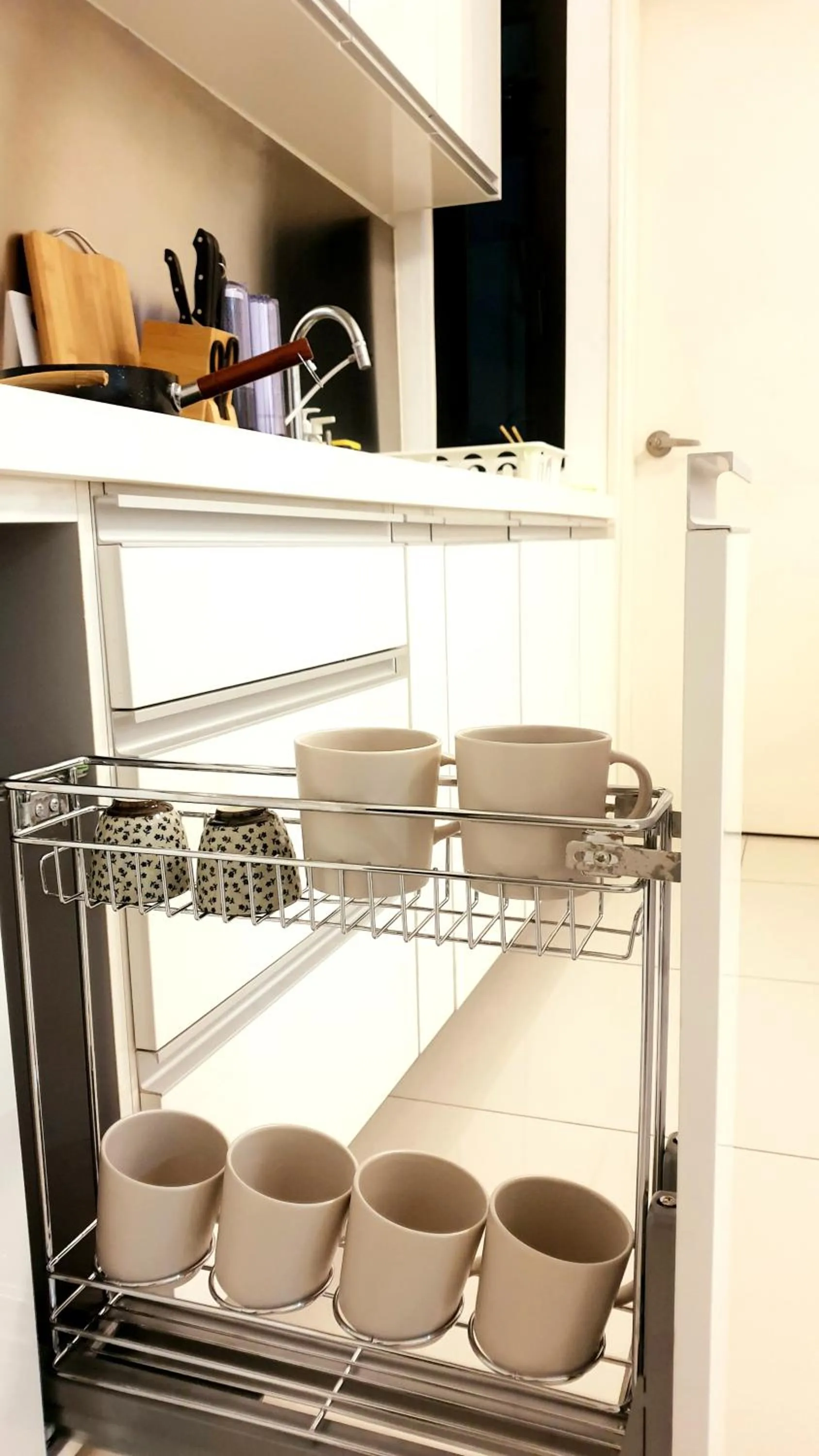 Kitchen or kitchenette in Kimura Ryokan Legoland Nusajaya