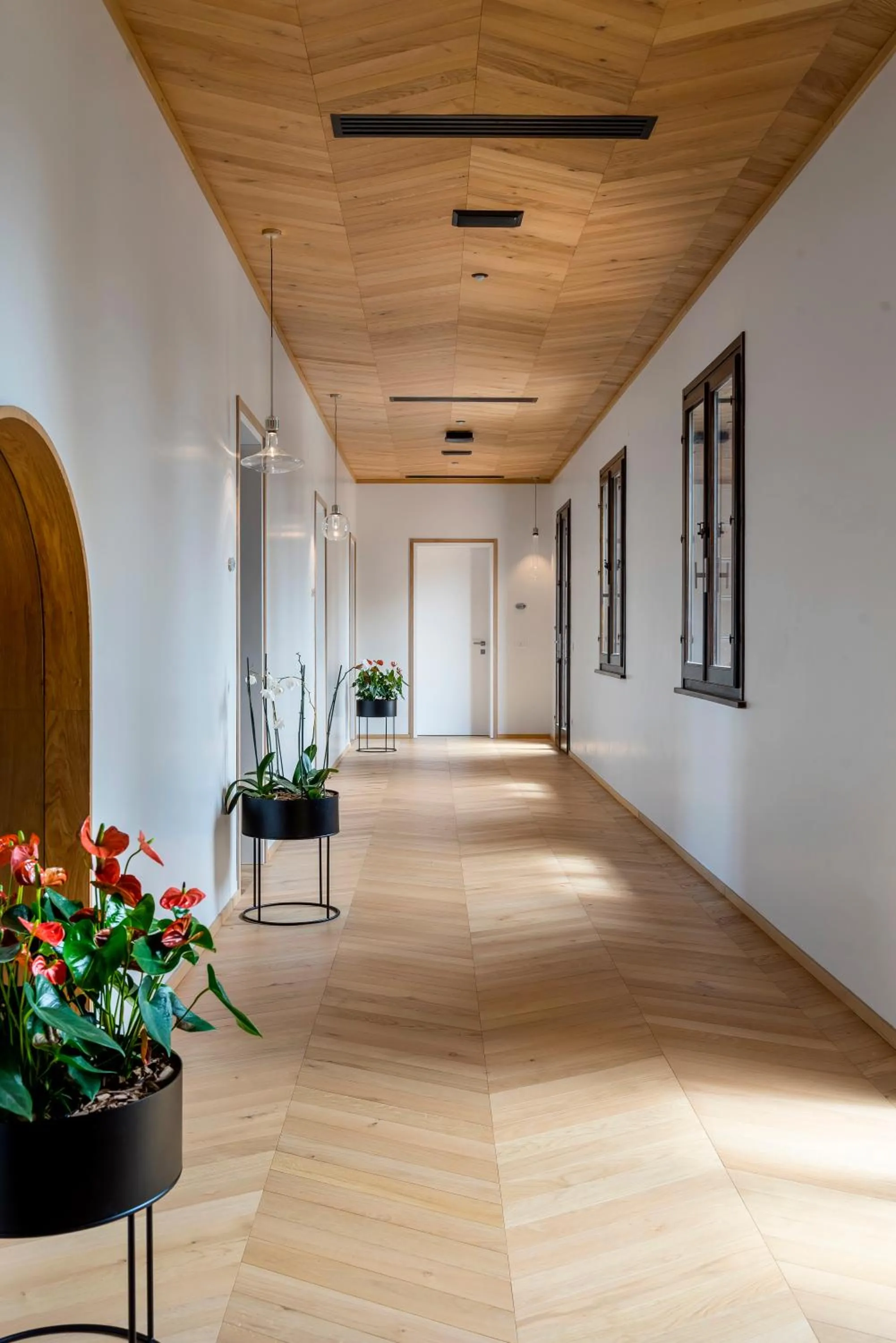 Inner courtyard view in Relais Villa Margherita