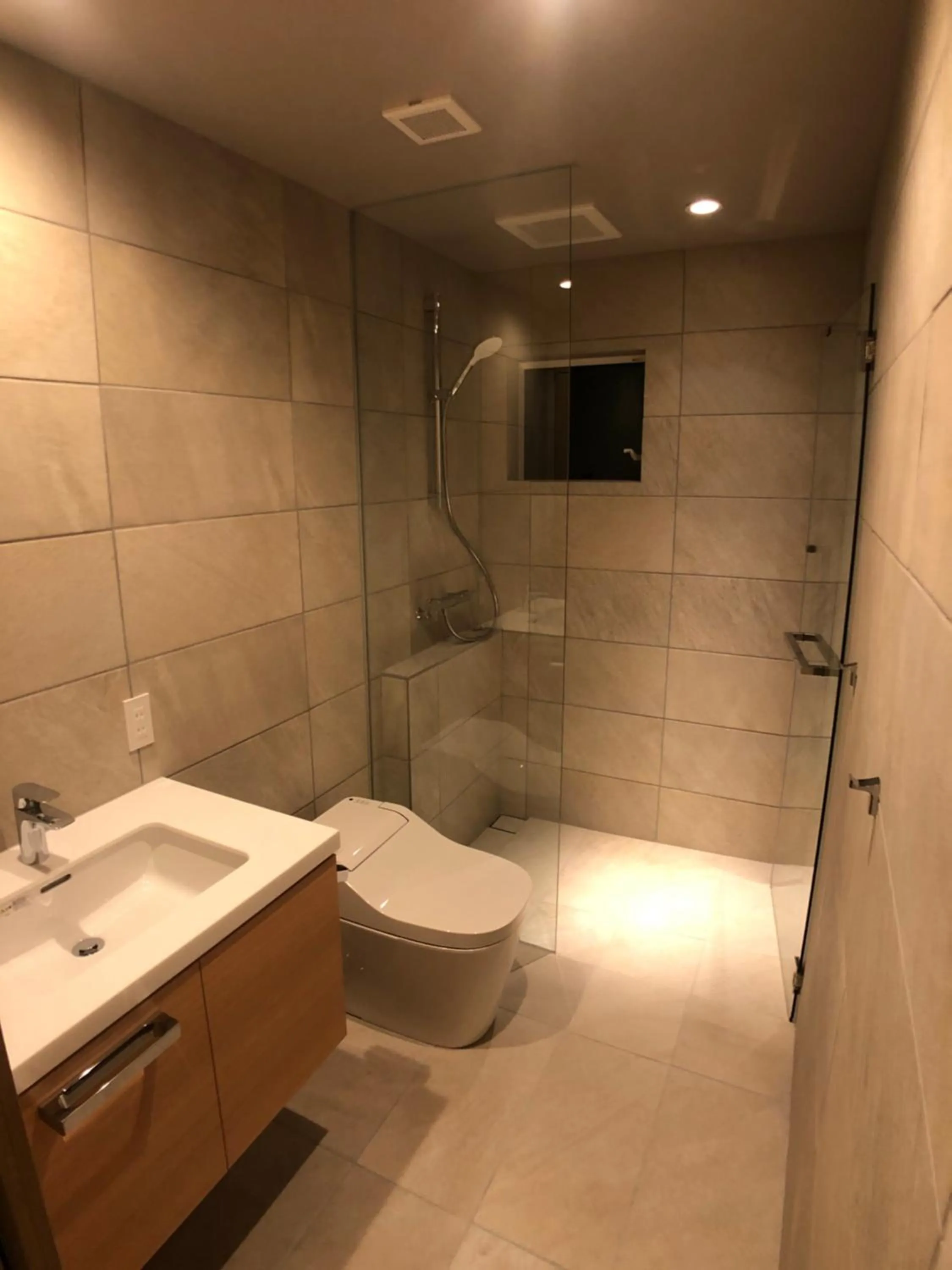 Bathroom in Ahiru Chalet by Hakuba White Fox Company